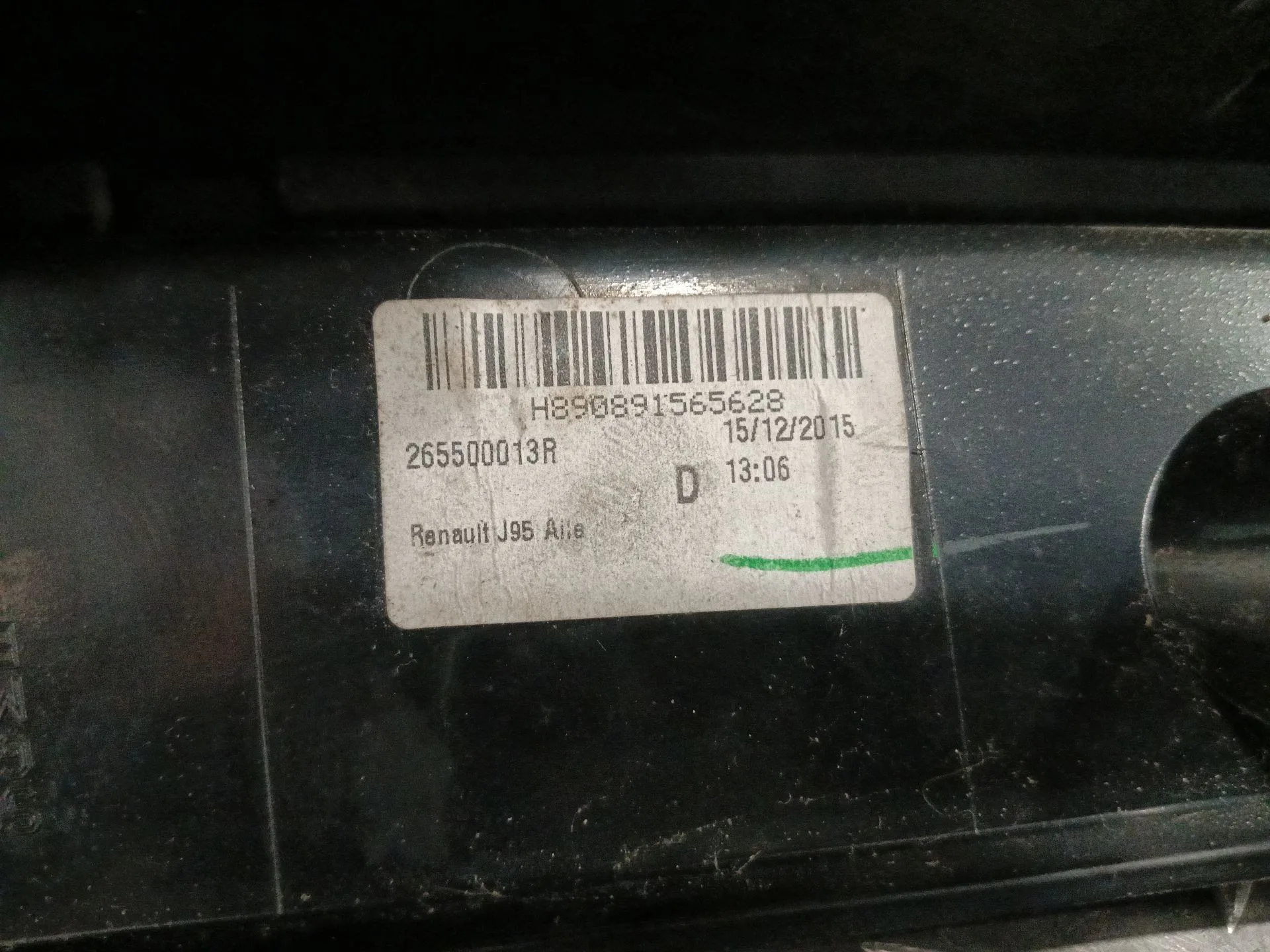 Piloto Trasero Derecho para Renault Scenic Iii (Jz0/1_)