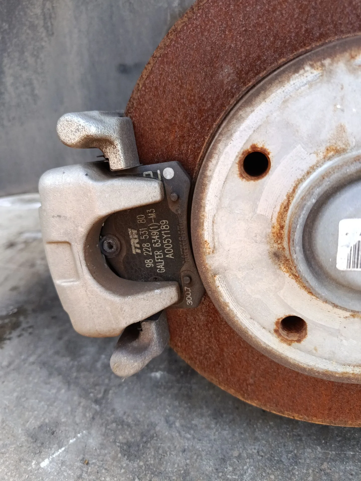 Pinza Freno Trasera Derecha para Peugeot 2008 (--.2013->)