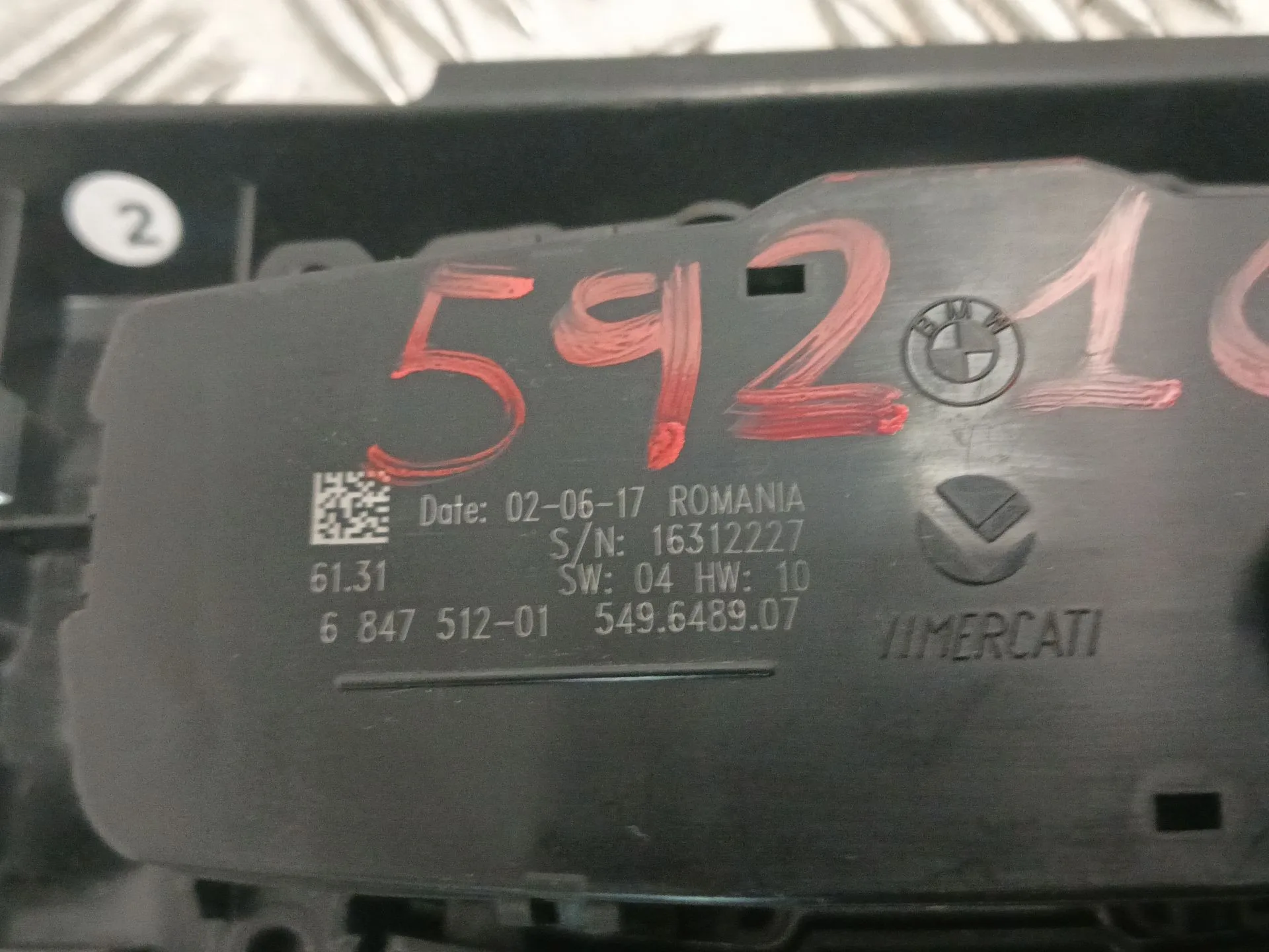 Mando Luces para Bmw 1 (F21)