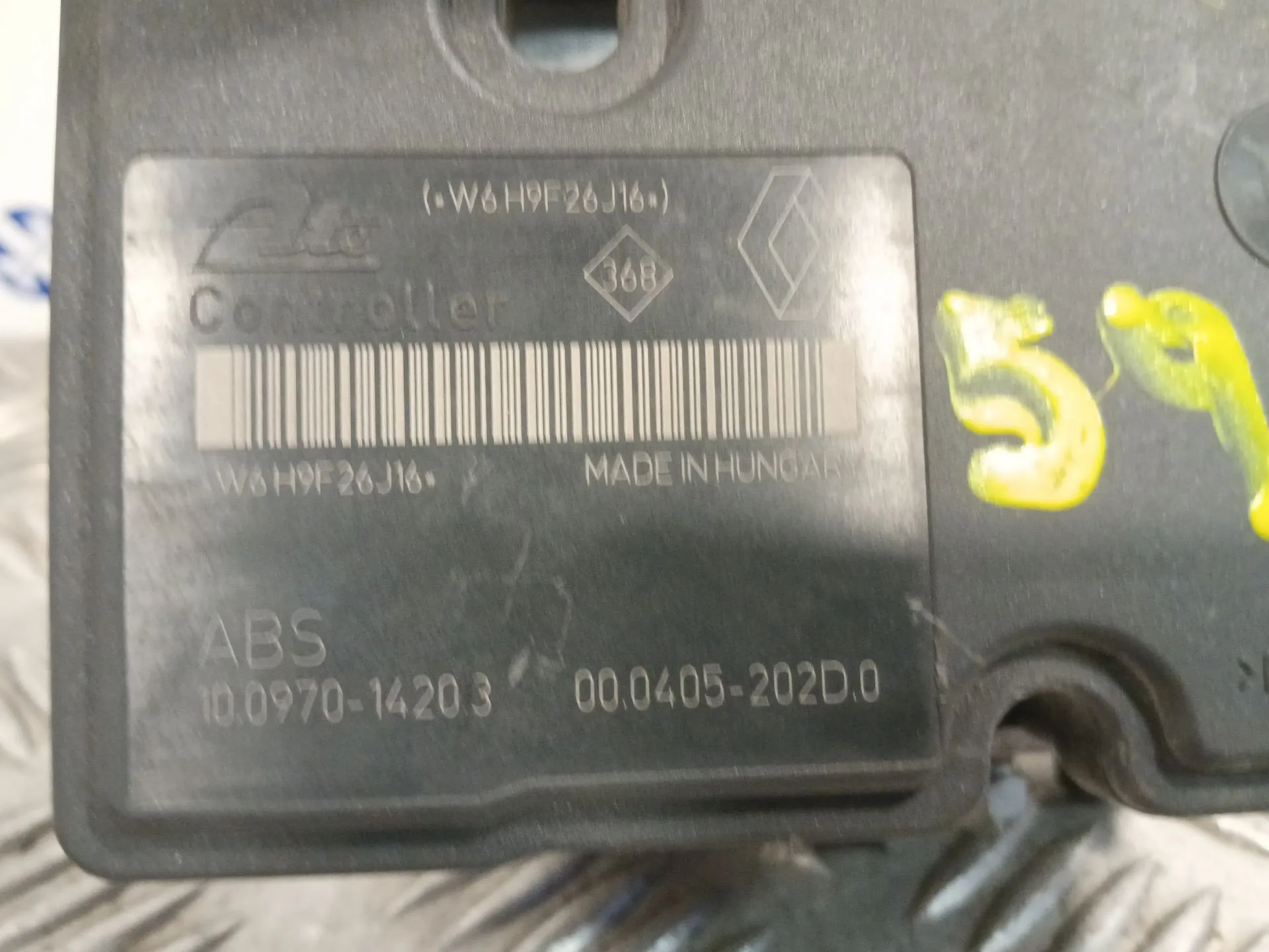 Abs para Renault Megane Iii Hatchback (Bz0/1_, B3_)