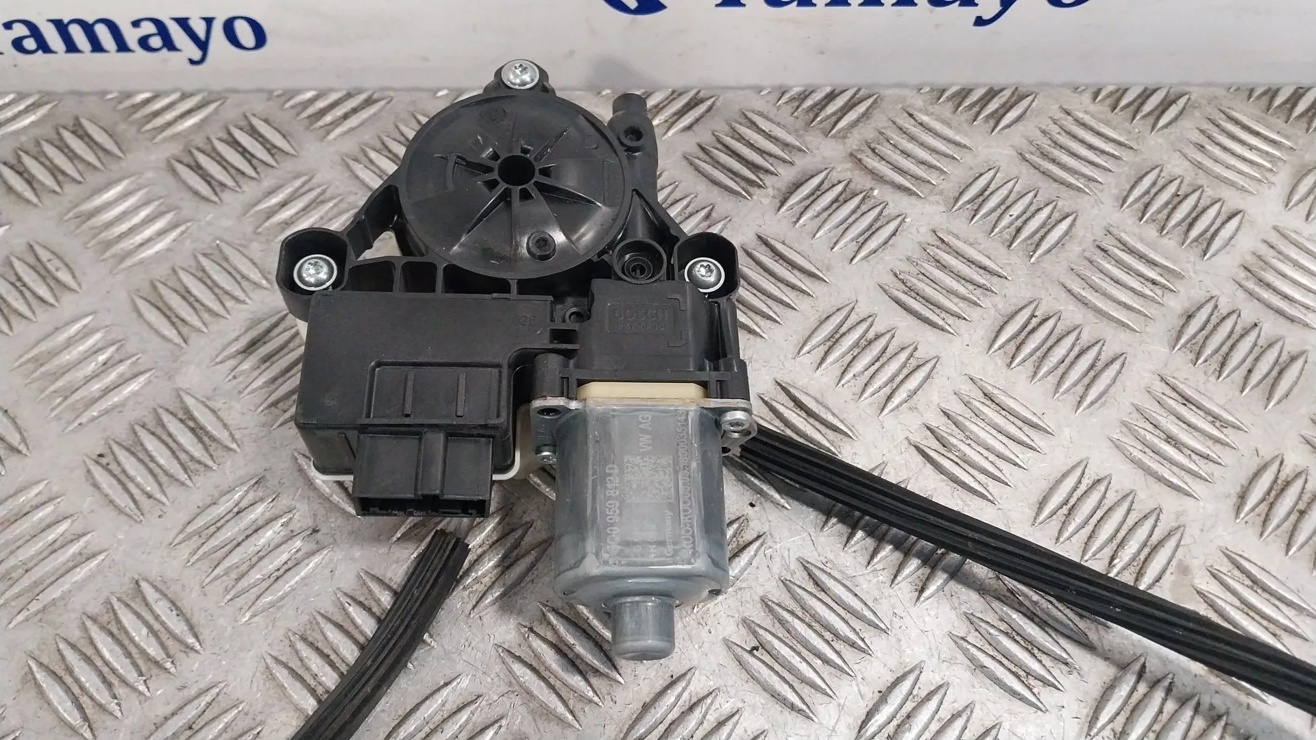 Elevalunas Trasero Derecho para Volkswagen Polo Vi (Aw1, Bz1, Ae1)