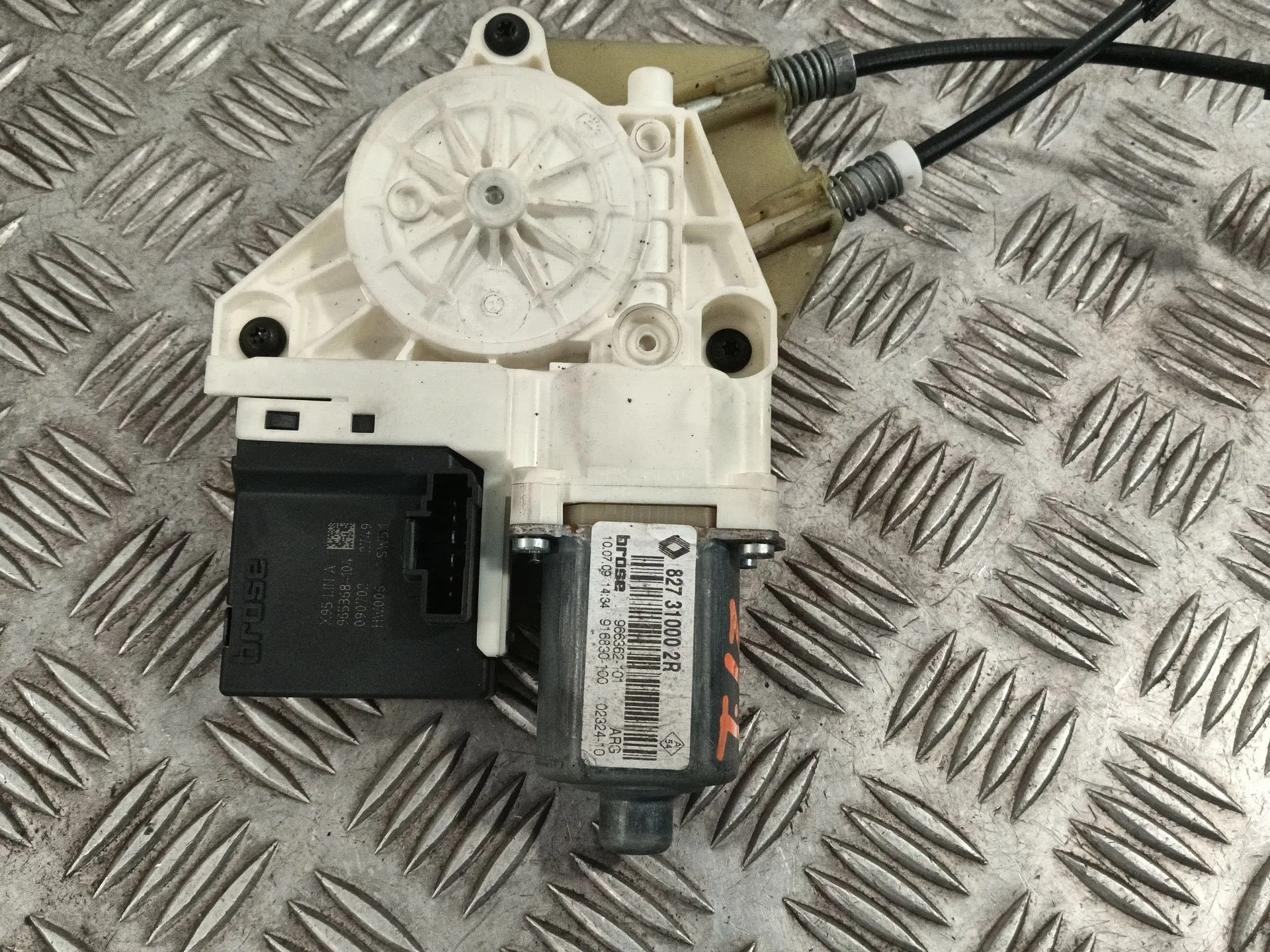 Elevalunas Trasero Izquierdo para Renault Megane Iii Hatchback (Bz0/1_, B3_)