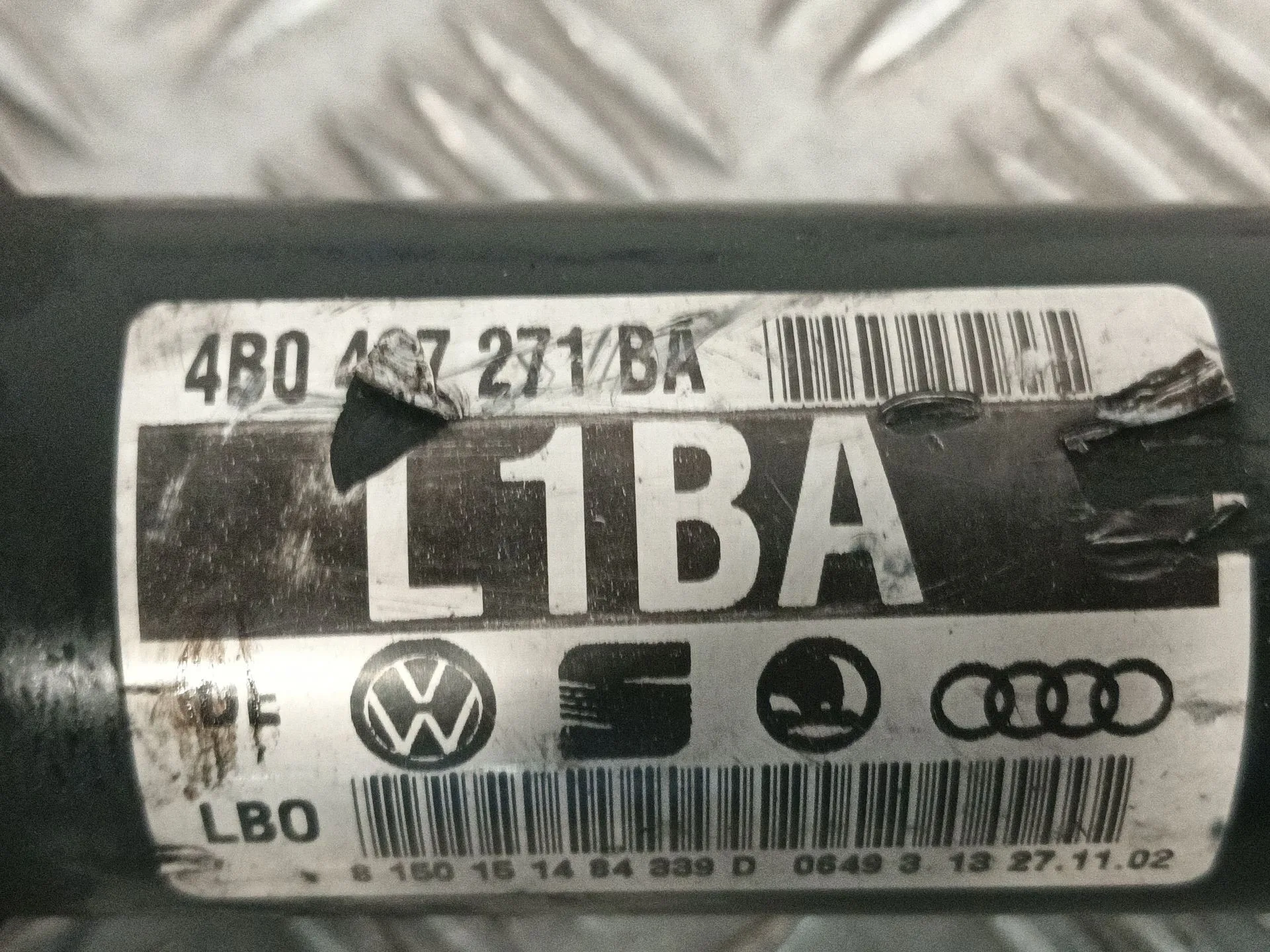 Transmision Delantera Izquierda para Audi A6 C5 (4B2, 4B4)