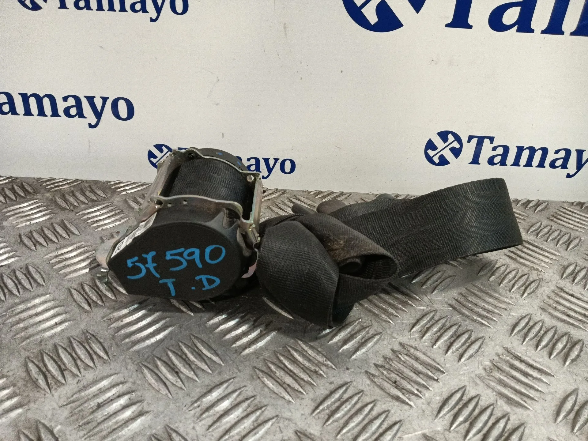Cinturon Seguridad Trasero Derecho para Peugeot 2008 (--.2013->)