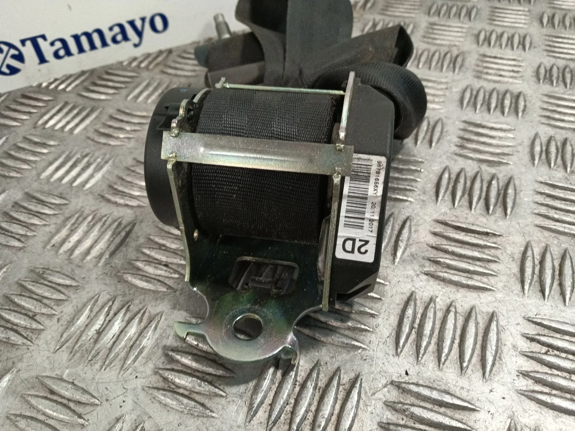 Cinturon Seguridad Trasero Derecho para Peugeot 2008 (--.2013->)