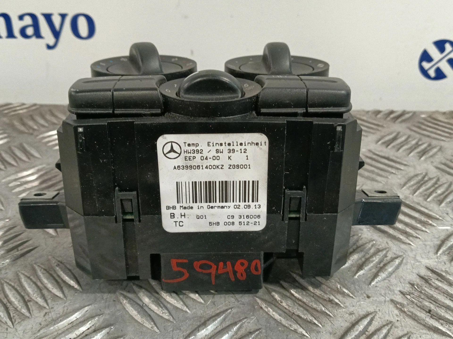 Mando Climatizador para Mercedes-Benz Viano (W639)
