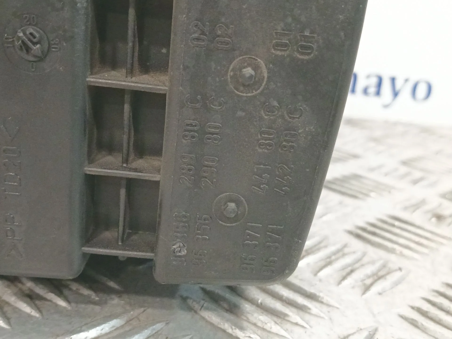 Soporte Filtro Aire para Peugeot 307 (3A/C)