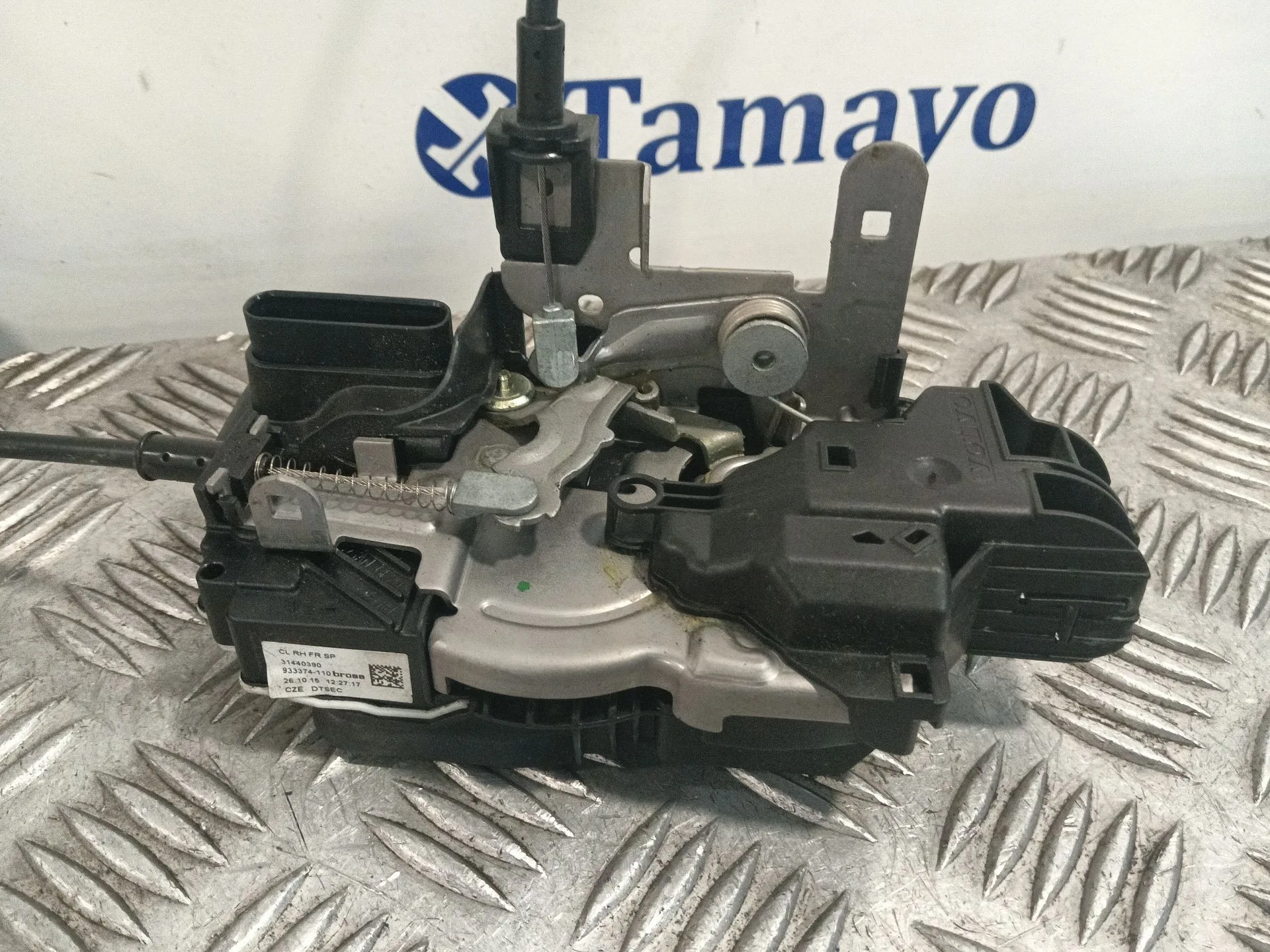 Cerradura Puerta Delantera Derecha para Volvo V40 Hatchback (525)