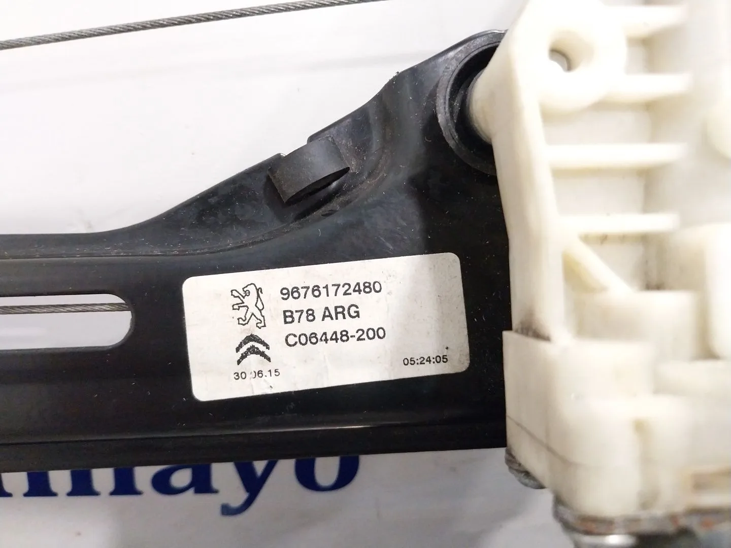 Elevalunas Trasero Izquierdo para Citroën C4 Grand Picasso Ii (Da_, De_)