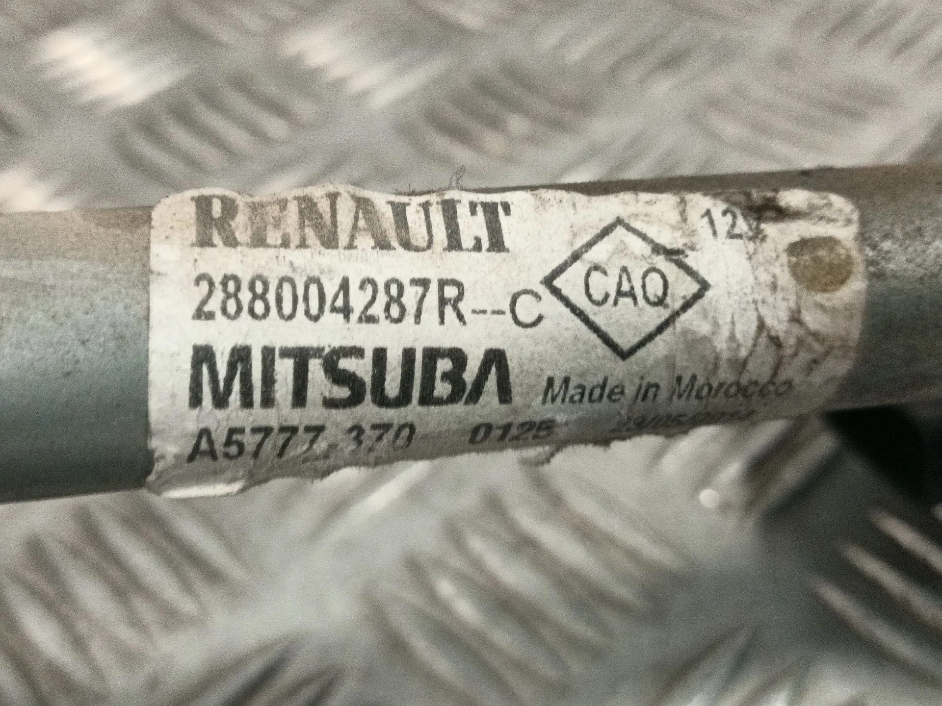 Motor Limpia Delantero para Dacia Dokker Furgoneta/Monovolumen