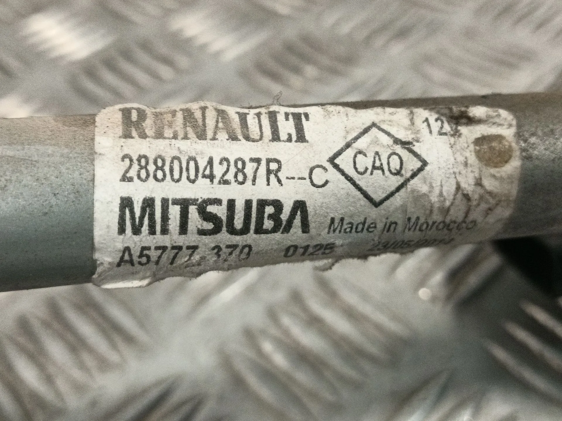 Motor Limpia Delantero para Dacia Dokker Furgoneta/Monovolumen