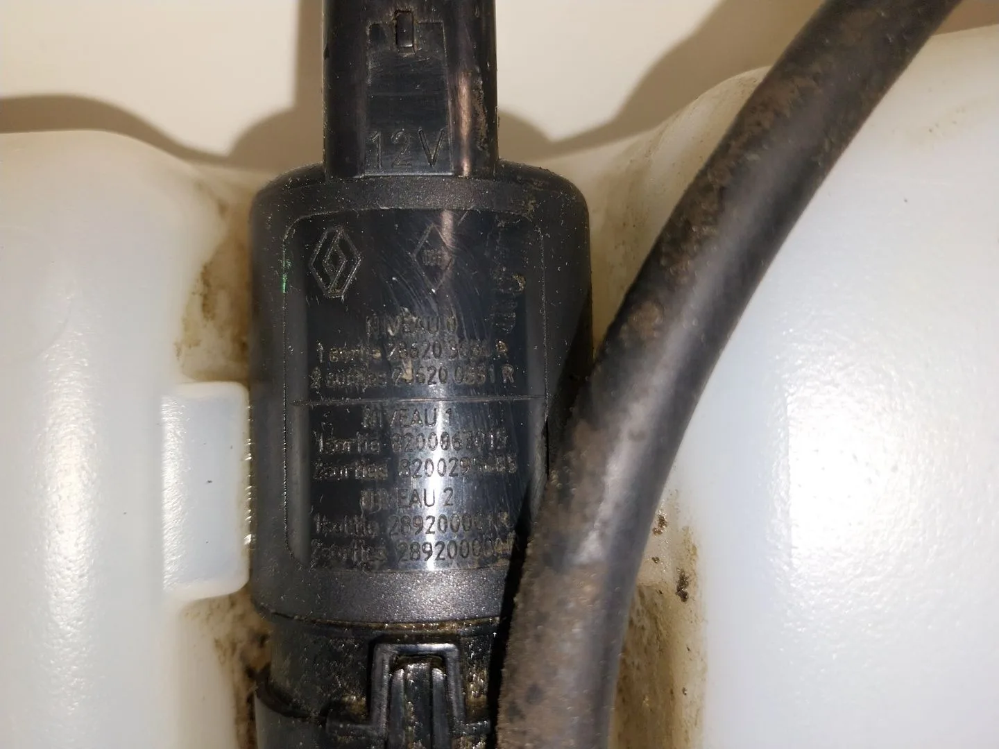 Deposito Limpia para Dacia Dokker Furgoneta/Monovolumen