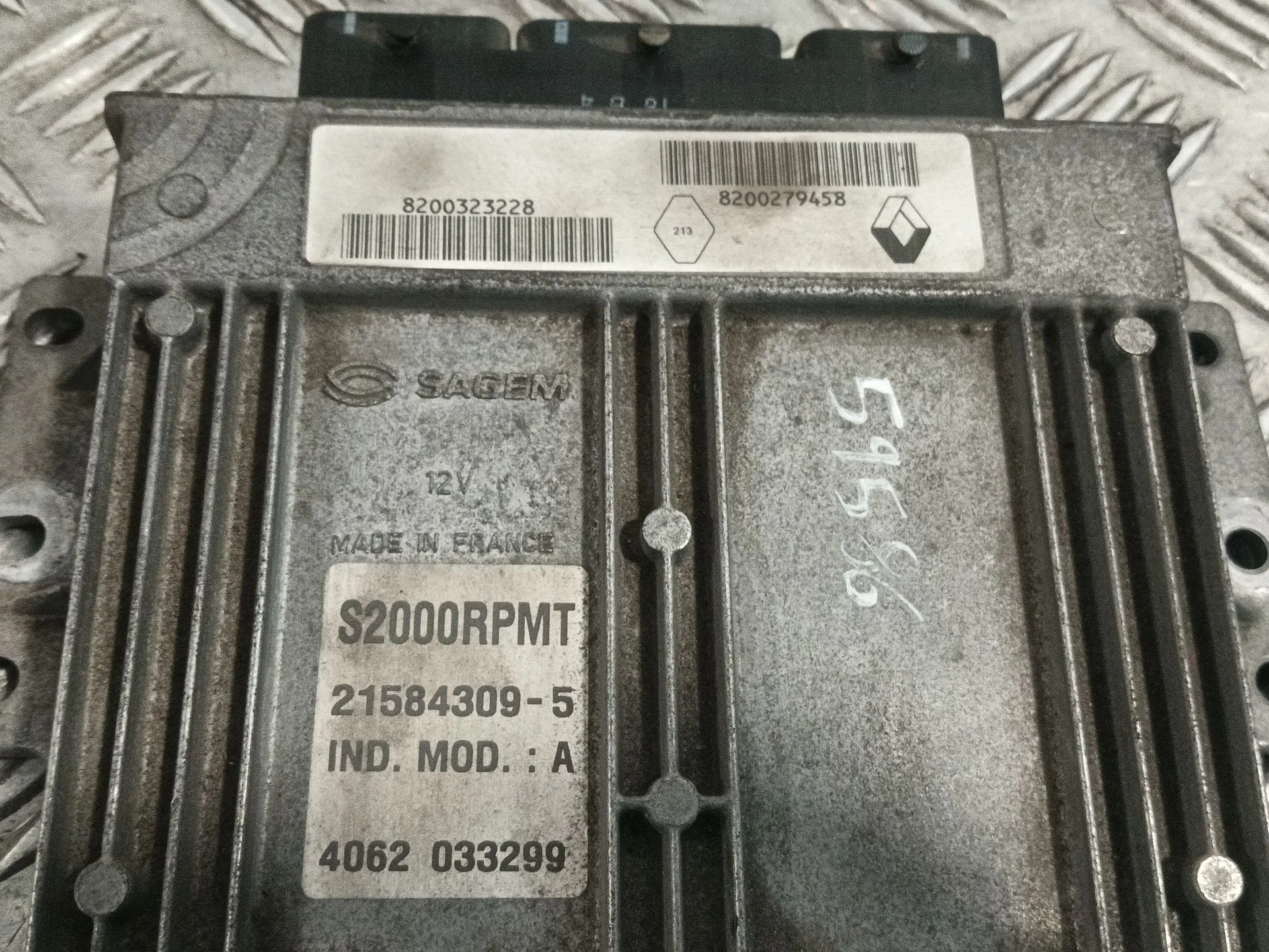 Centralita Motor Uce para Renault Vel Satis (Bj0_)