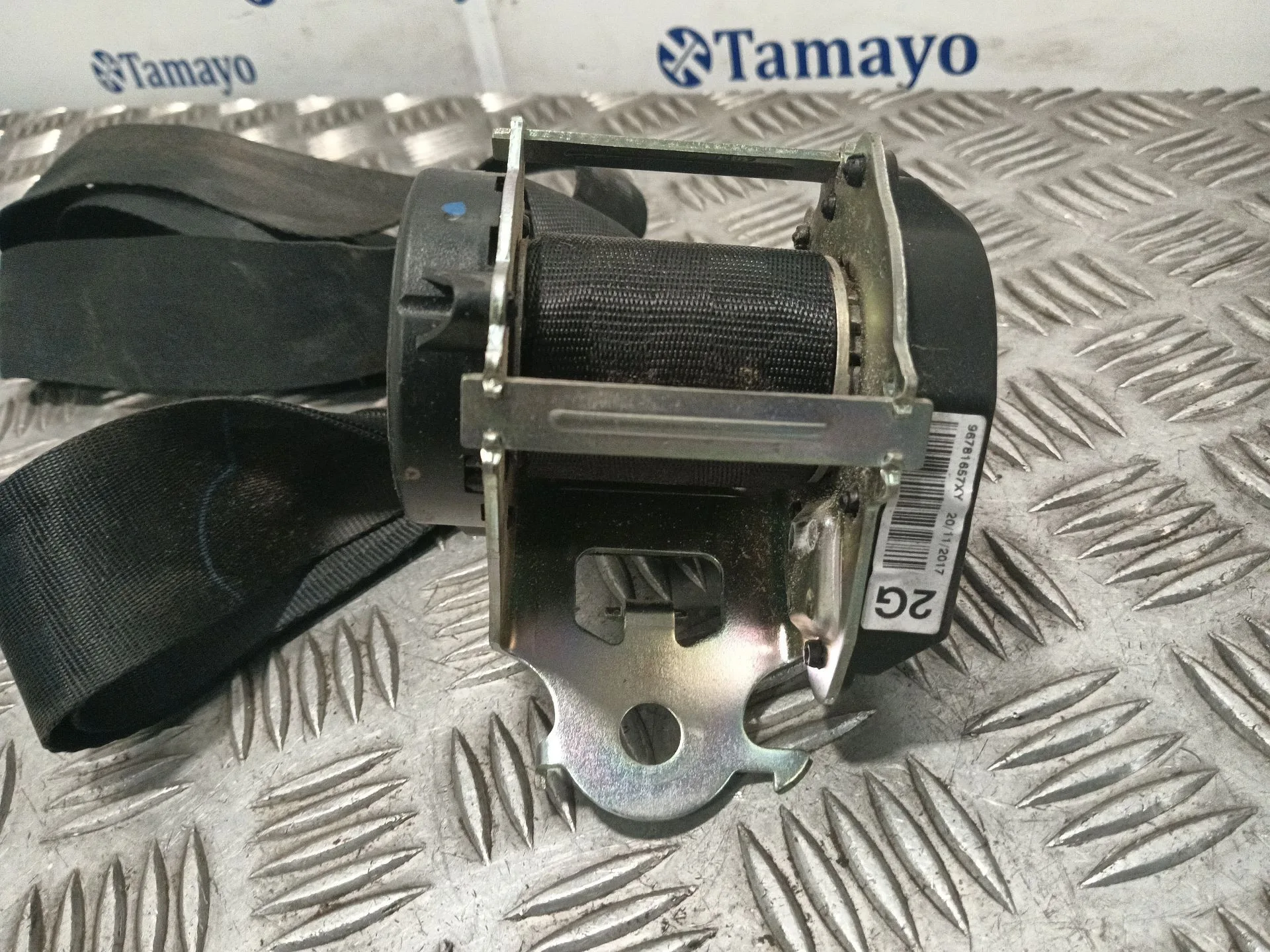 Cinturon Seguridad Trasero Izquierdo para Peugeot 2008 (--.2013->)