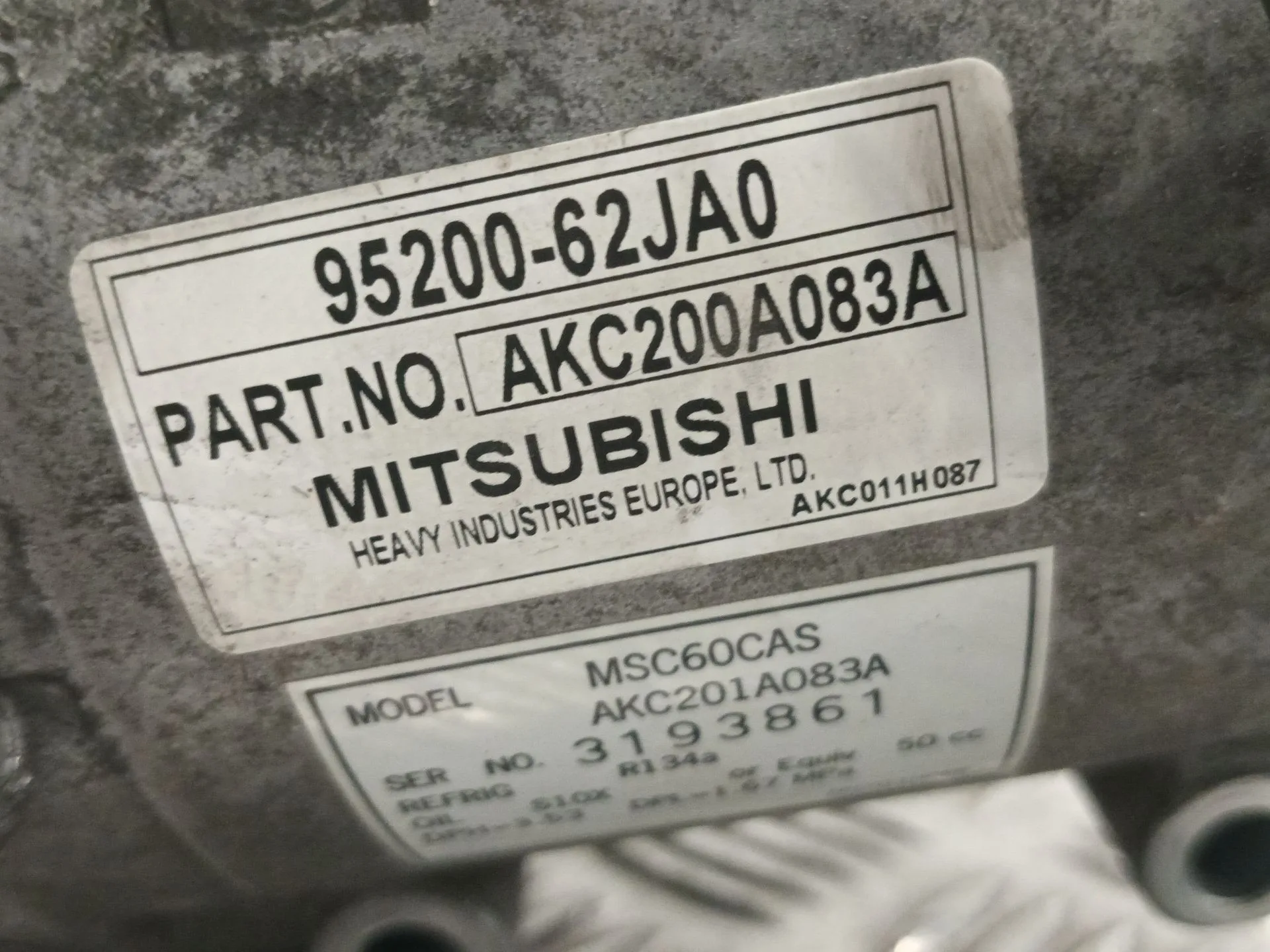 Compresor Aire Acondicionado para Suzuki Swift Iii (Mz, Ez)