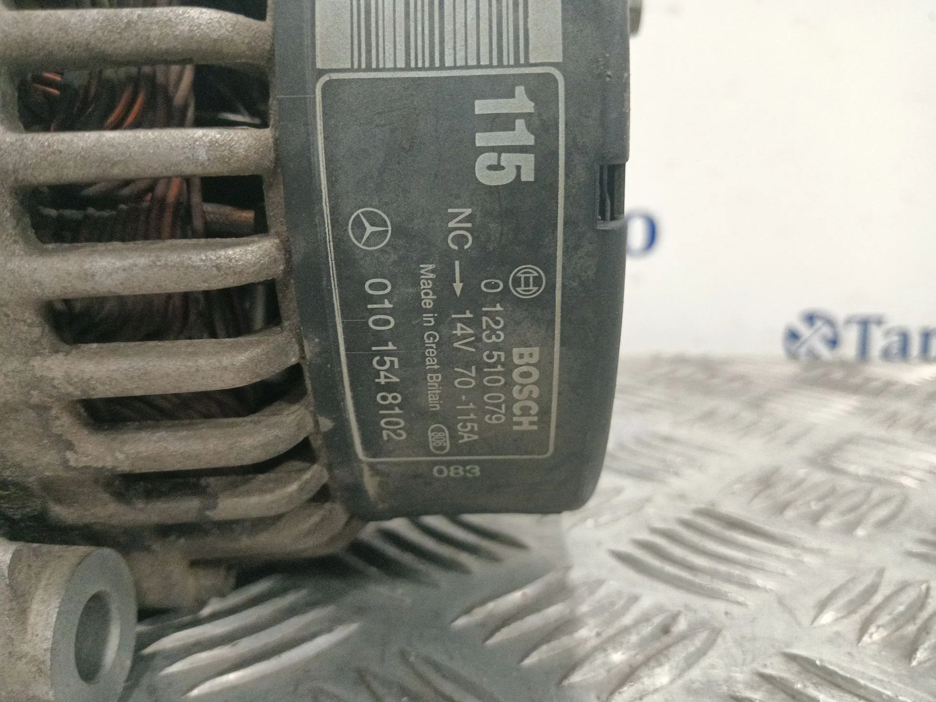 Alternador para Mercedes-Benz Clase M (W163)