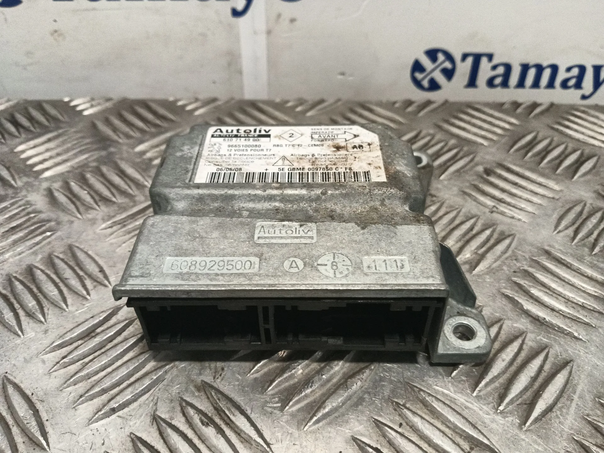 Centralita Airbag para Peugeot 308 Sw
