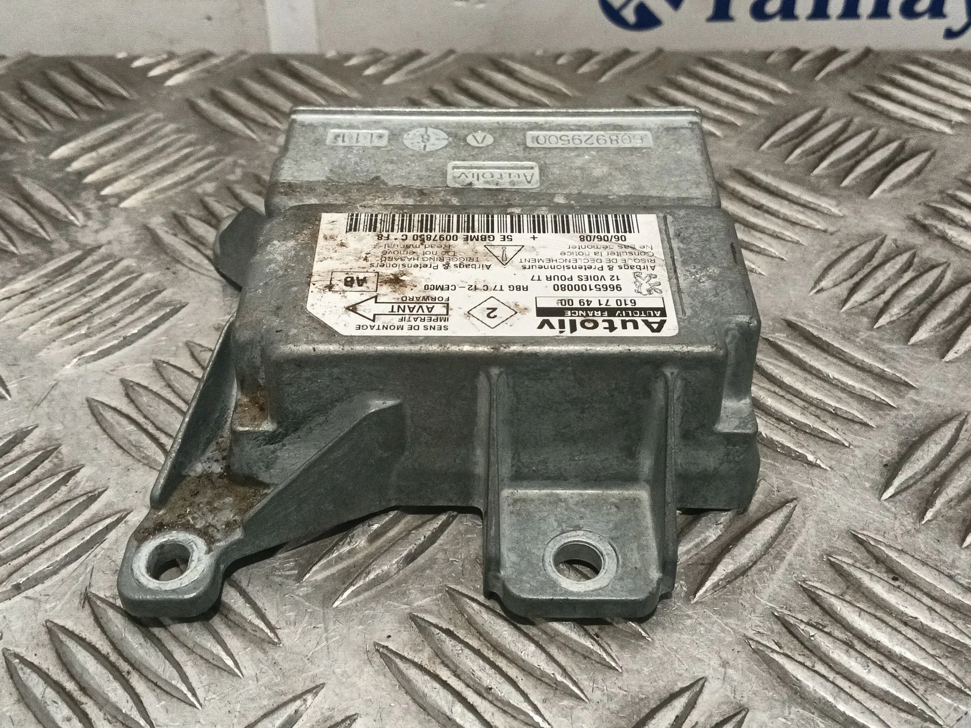 Centralita Airbag para Peugeot 308 Sw