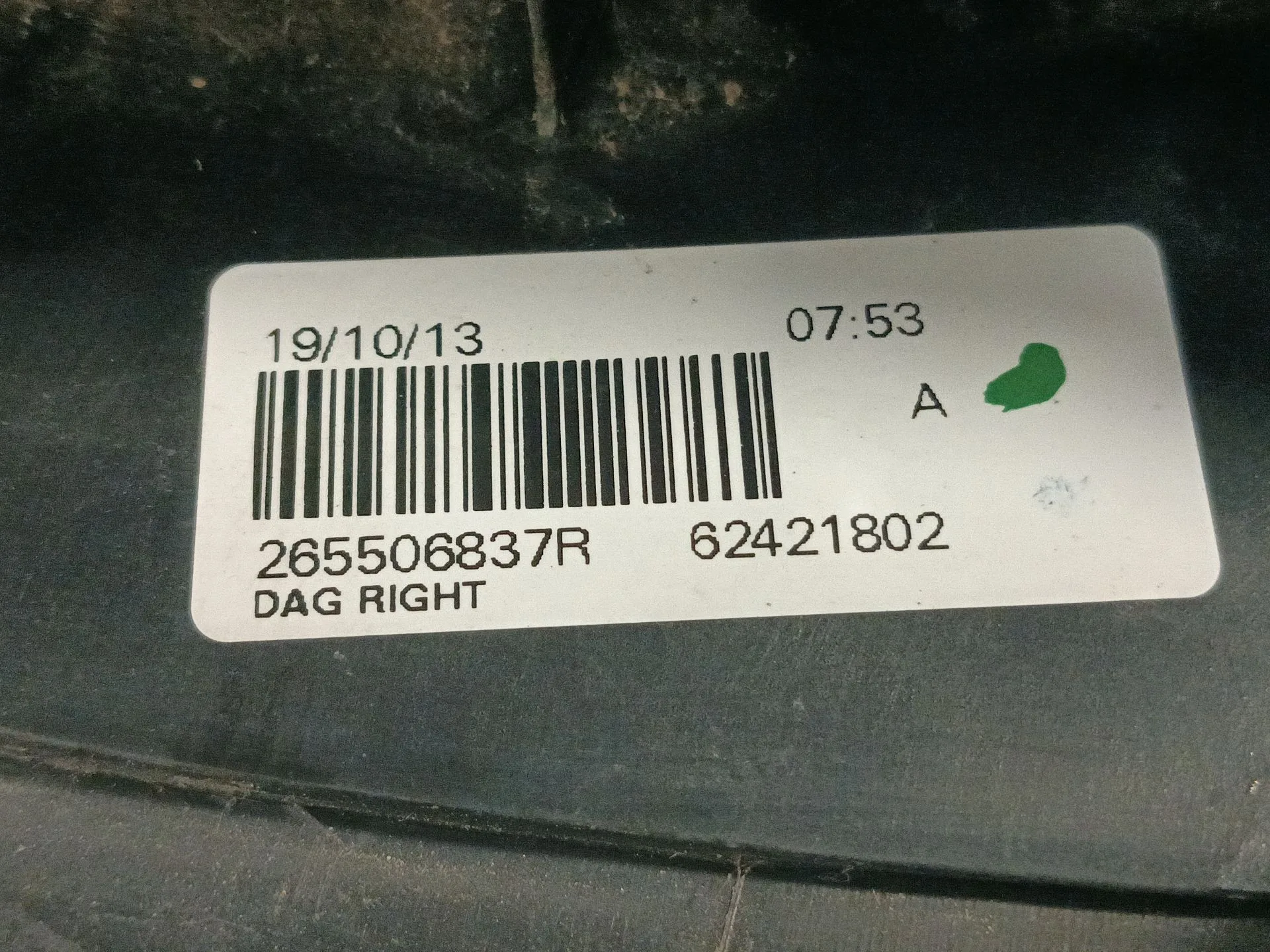 Piloto Trasero Derecho para Dacia Duster (Hs_)