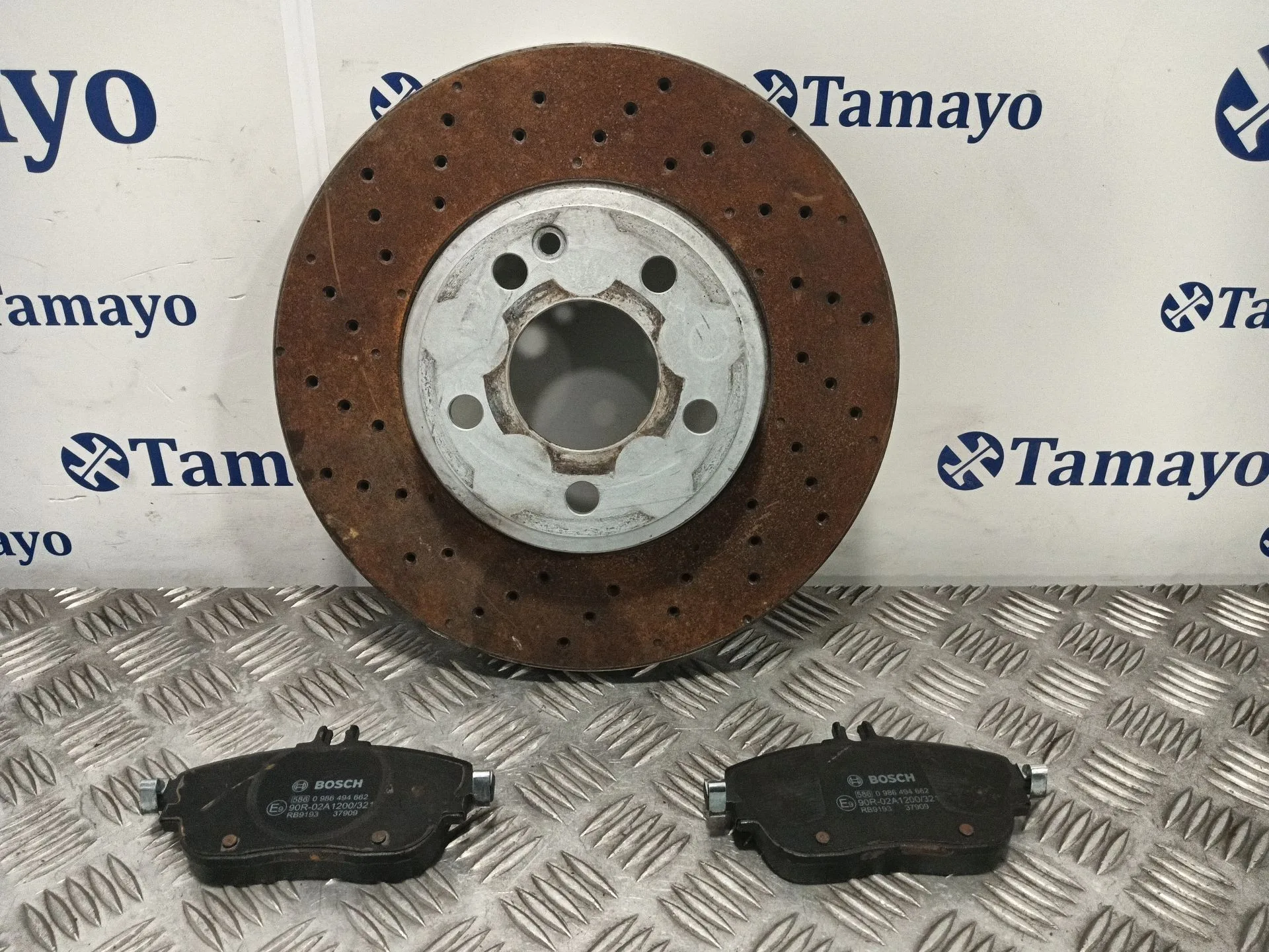 Disco Freno Delantero Izquierdo para Mercedes-Benz Clase A (W176)