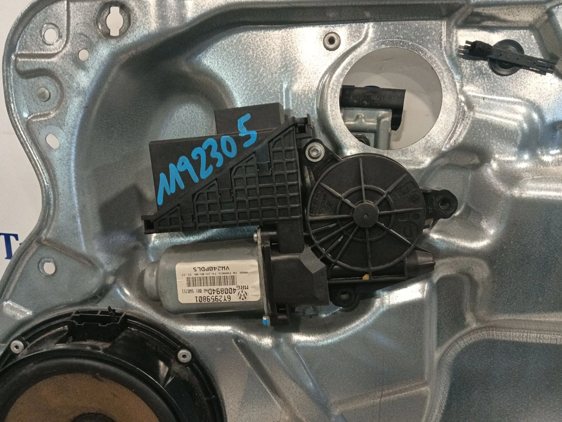 Elevalunas Delantero Derecho para Volkswagen Polo Iv (9N_, 9A_)