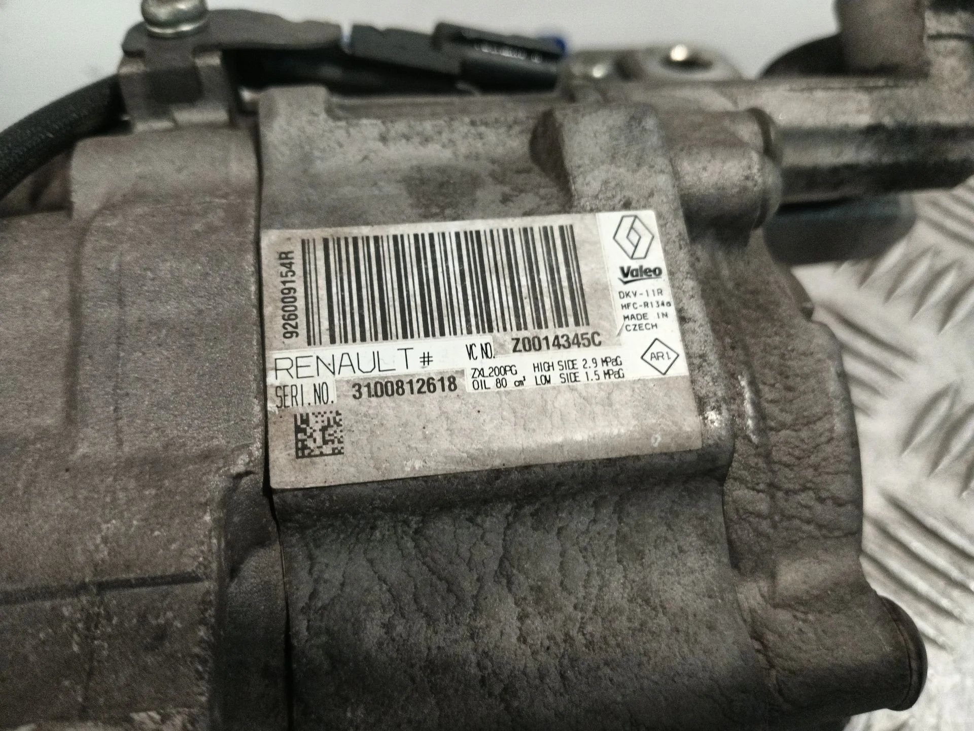 Compresor Aire Acondicionado para Dacia Duster (Hs_)