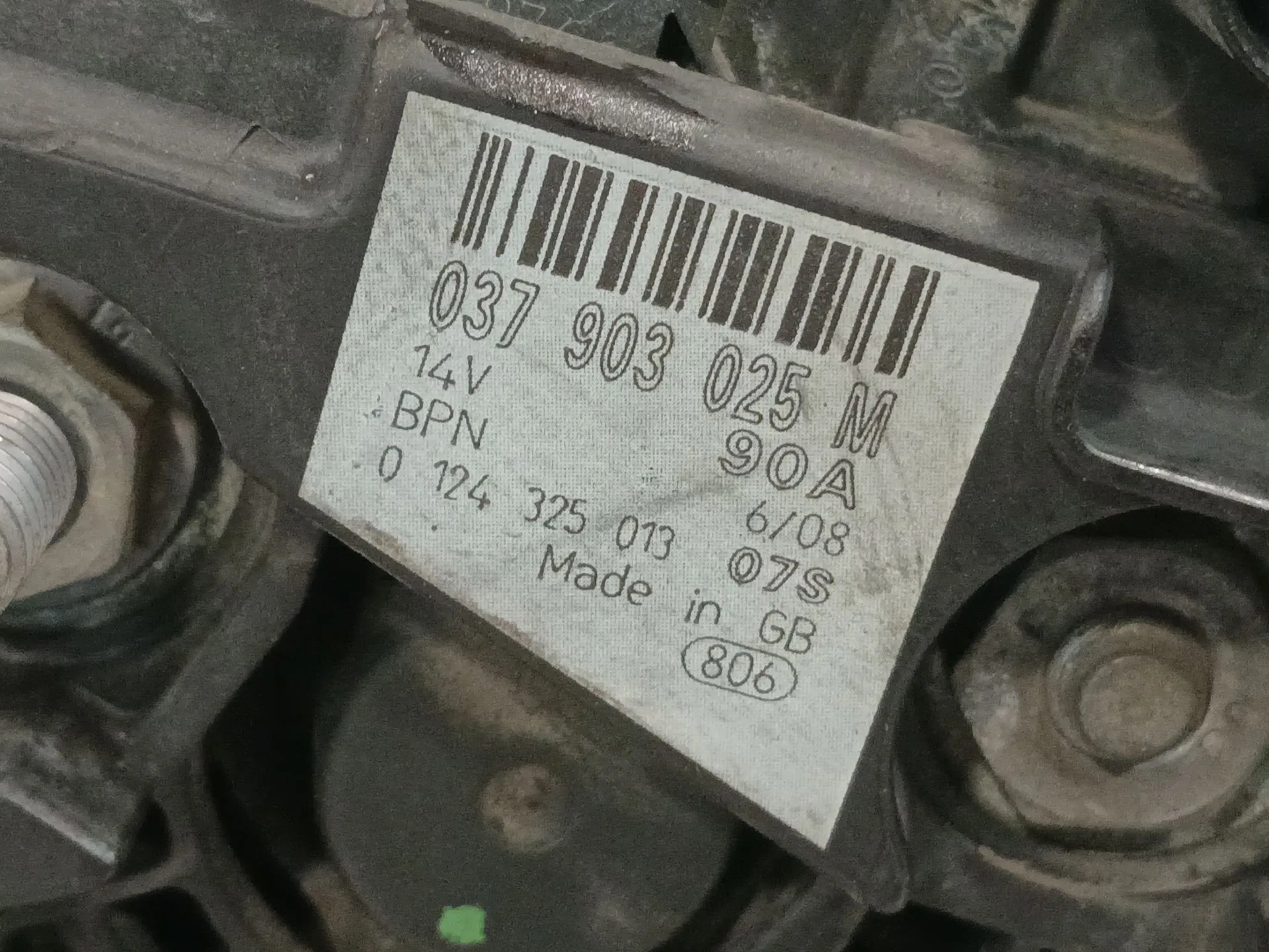 Alternador para Volkswagen Polo Iv (9N_, 9A_)
