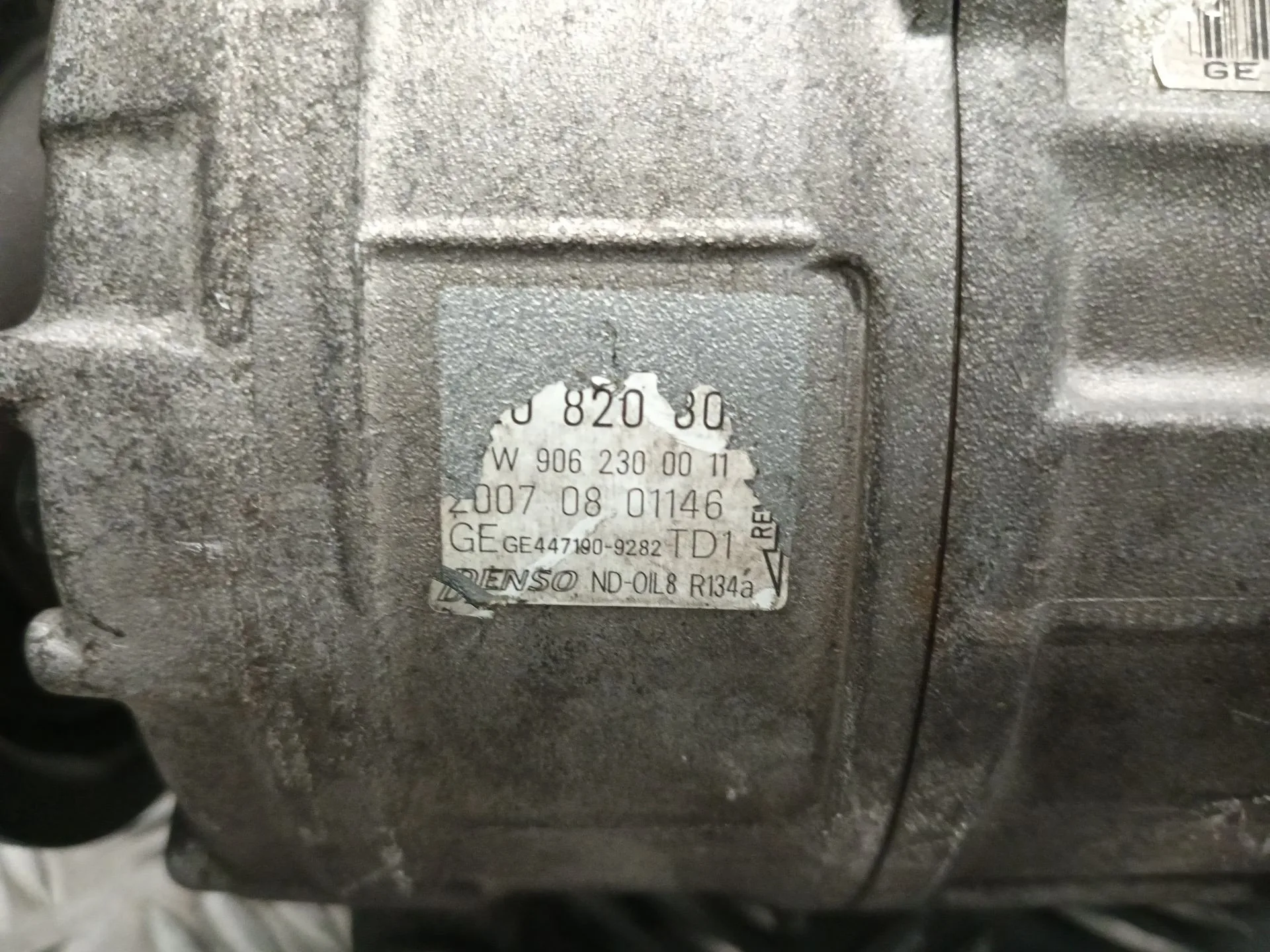 Compresor Aire Acondicionado para Volkswagen Crafter Caja Cerrada