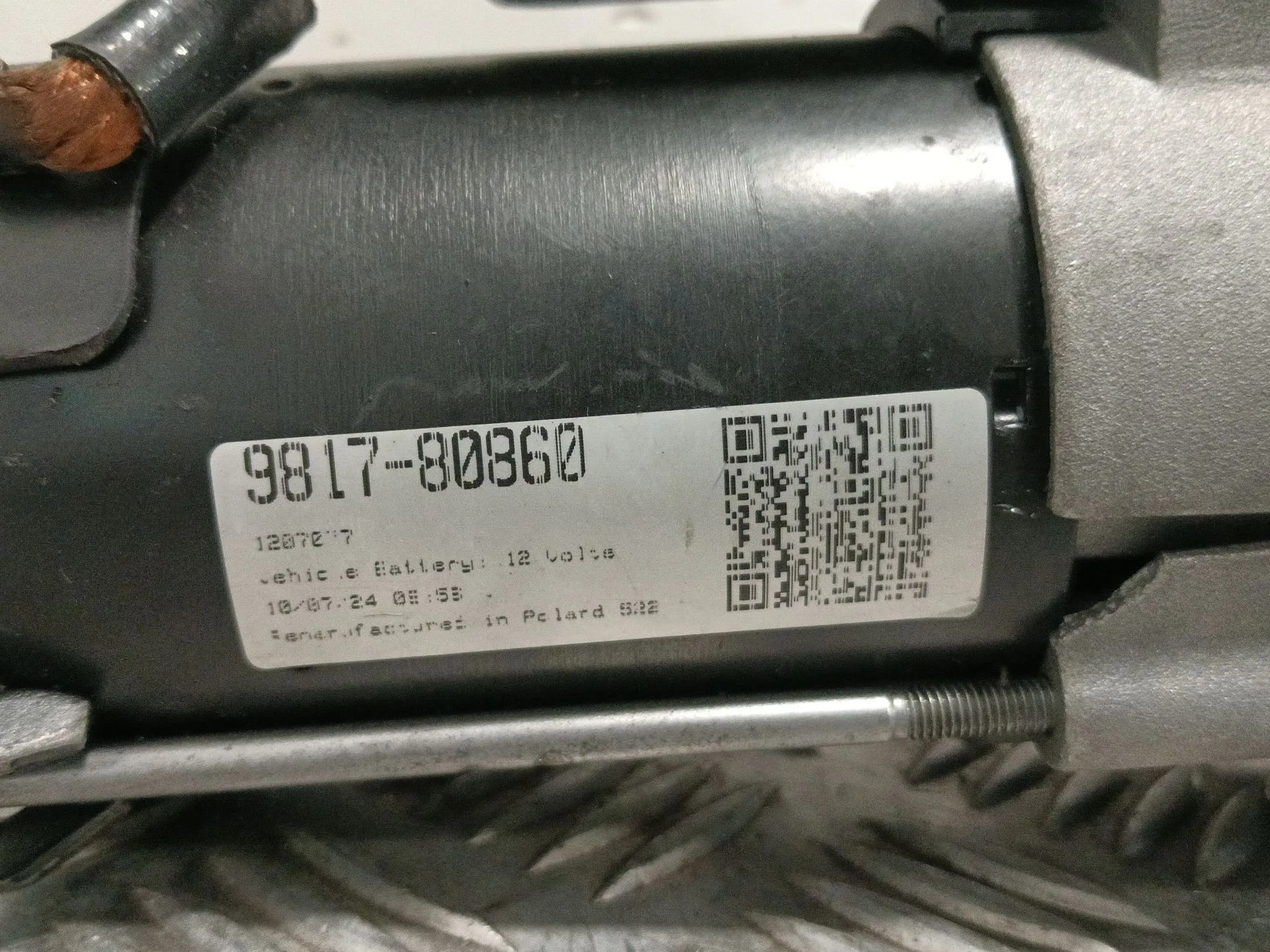 Motor Arranque para Hyundai H350 Furgoneta
