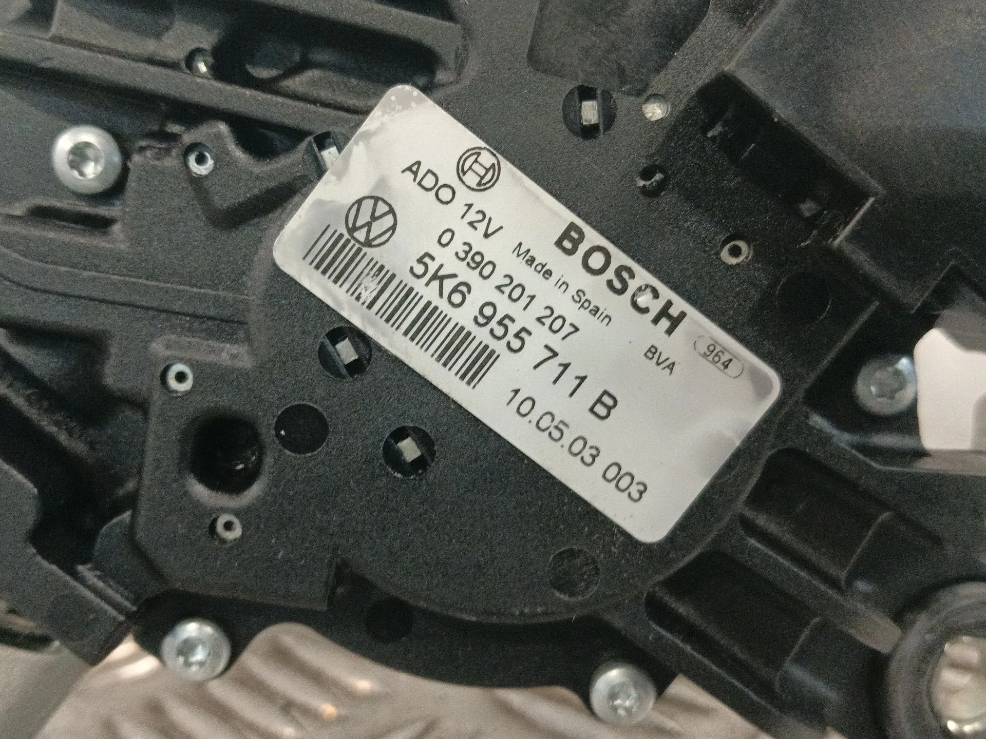 Motor Limpia Trasero para Volkswagen Golf Vi (5K1)