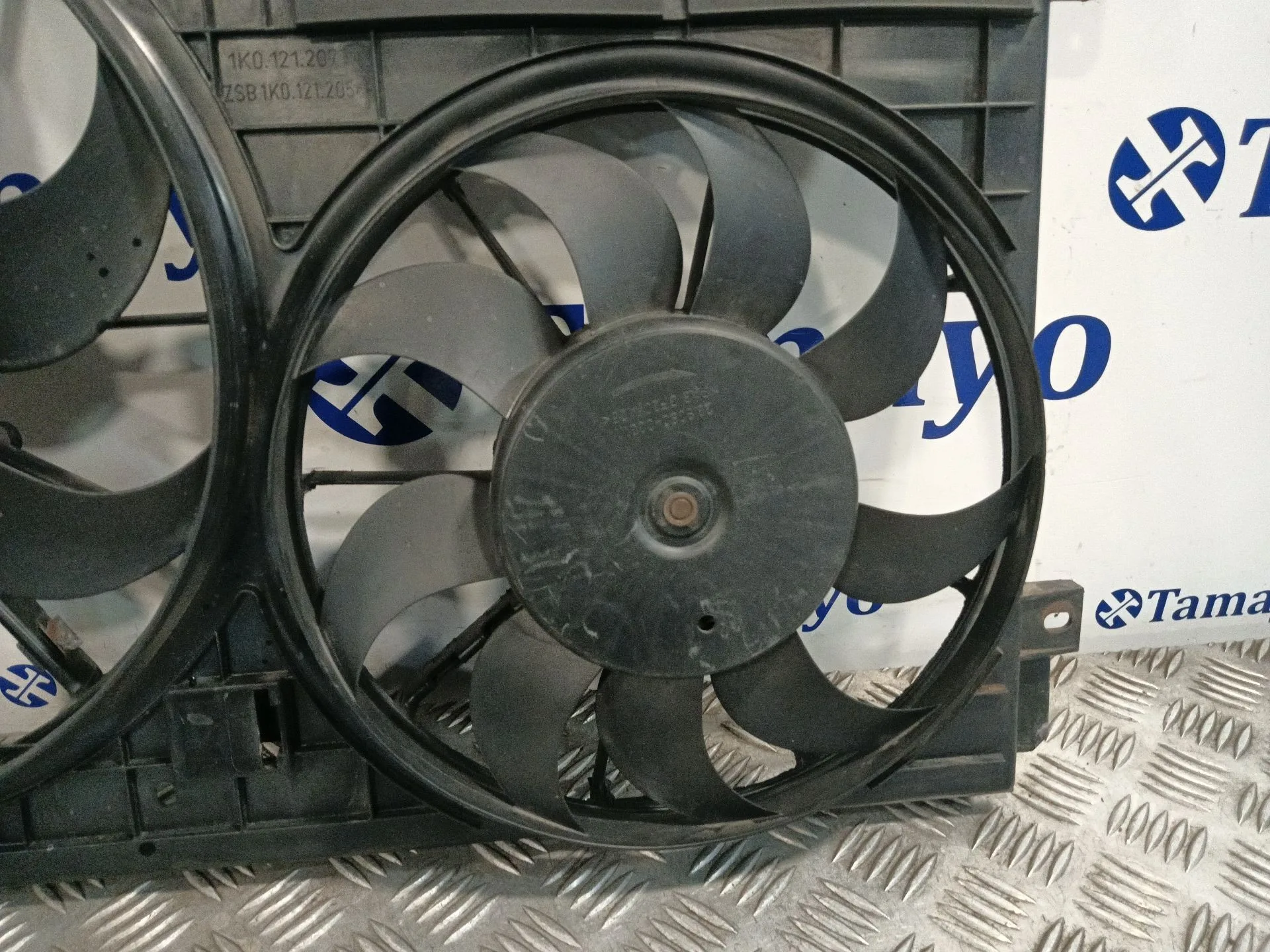 Electroventilador para Volkswagen Golf Vi (5K1)
