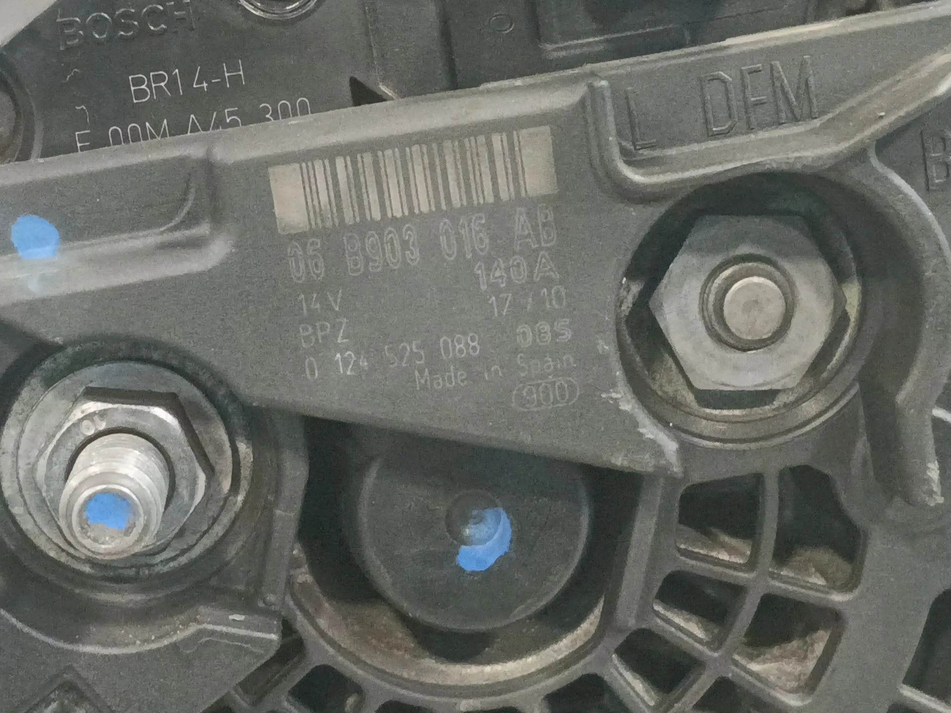 Alternador para Volkswagen Golf Vi (5K1)