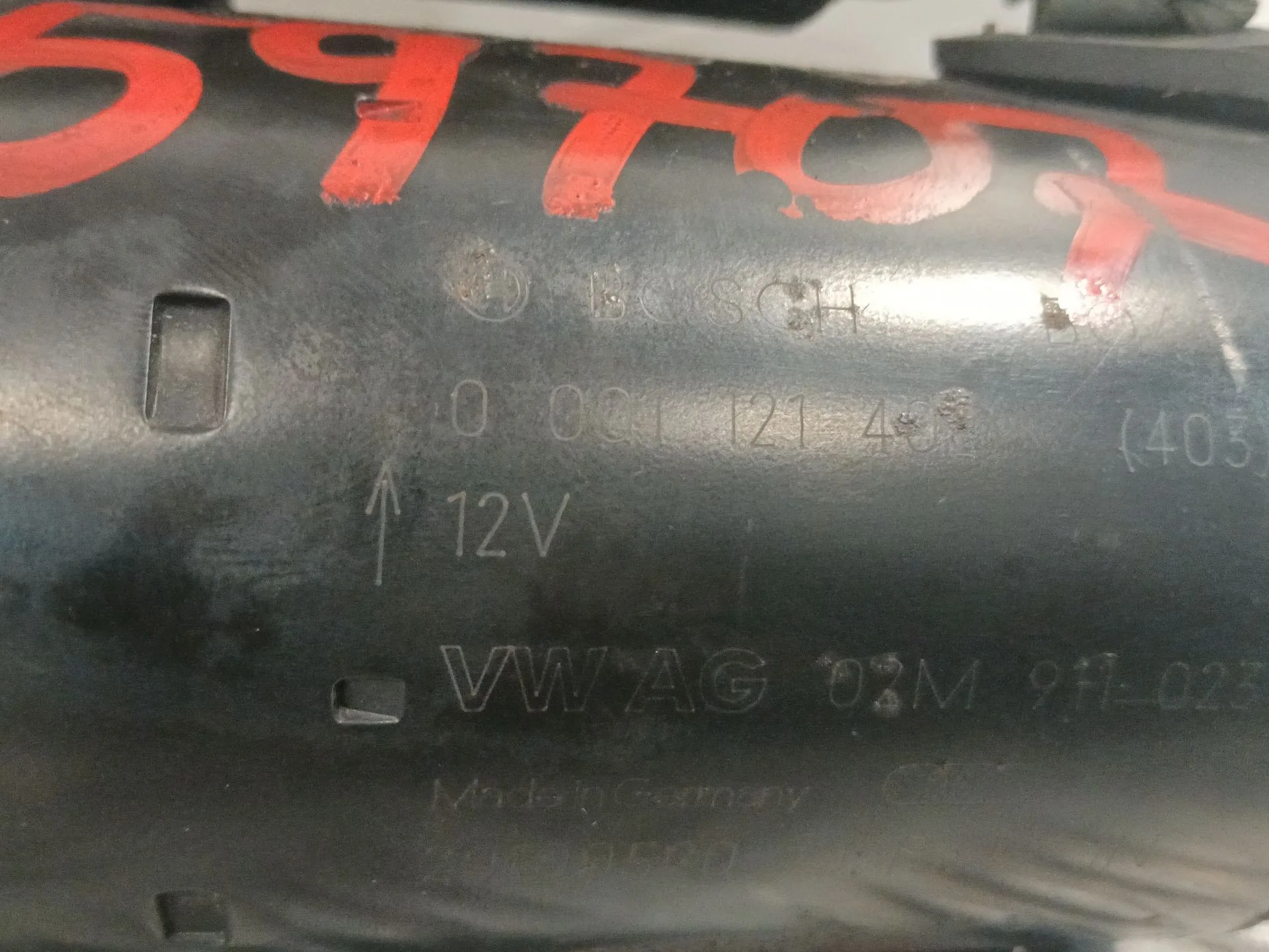 Motor Arranque para Volkswagen Golf Vi (5K1)