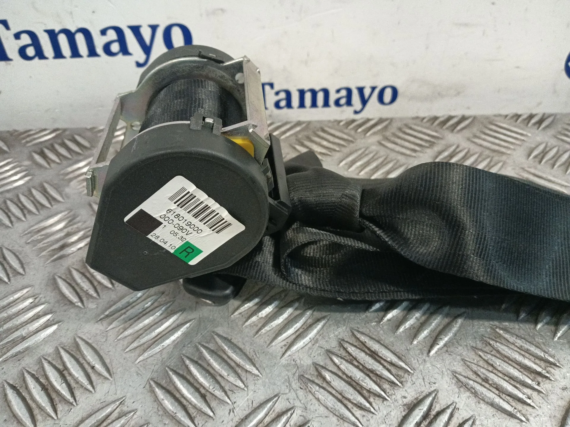 Cinturon Seguridad Trasero Derecho para Volkswagen Golf Vi (5K1)