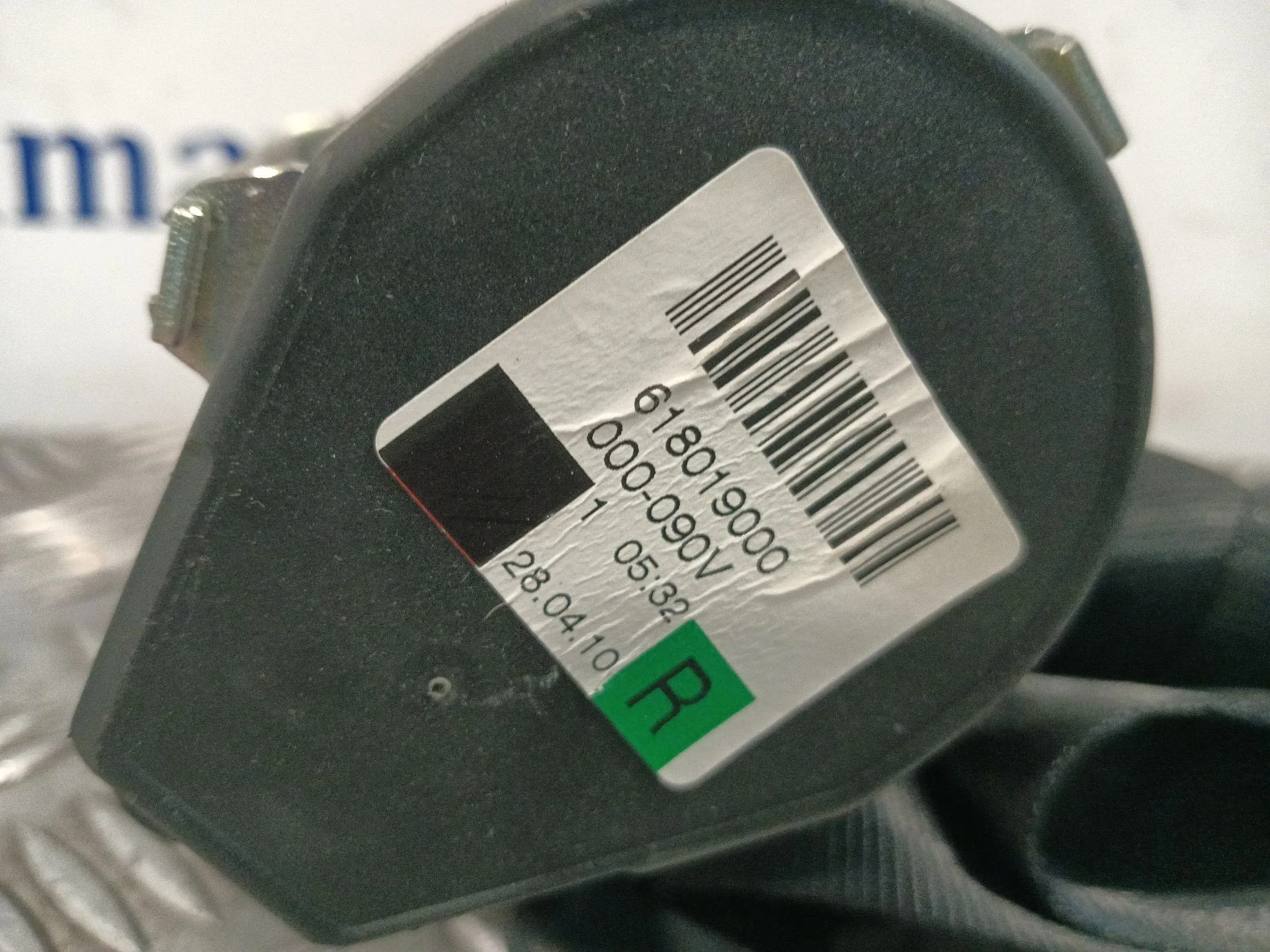 Cinturon Seguridad Trasero Derecho para Volkswagen Golf Vi (5K1)