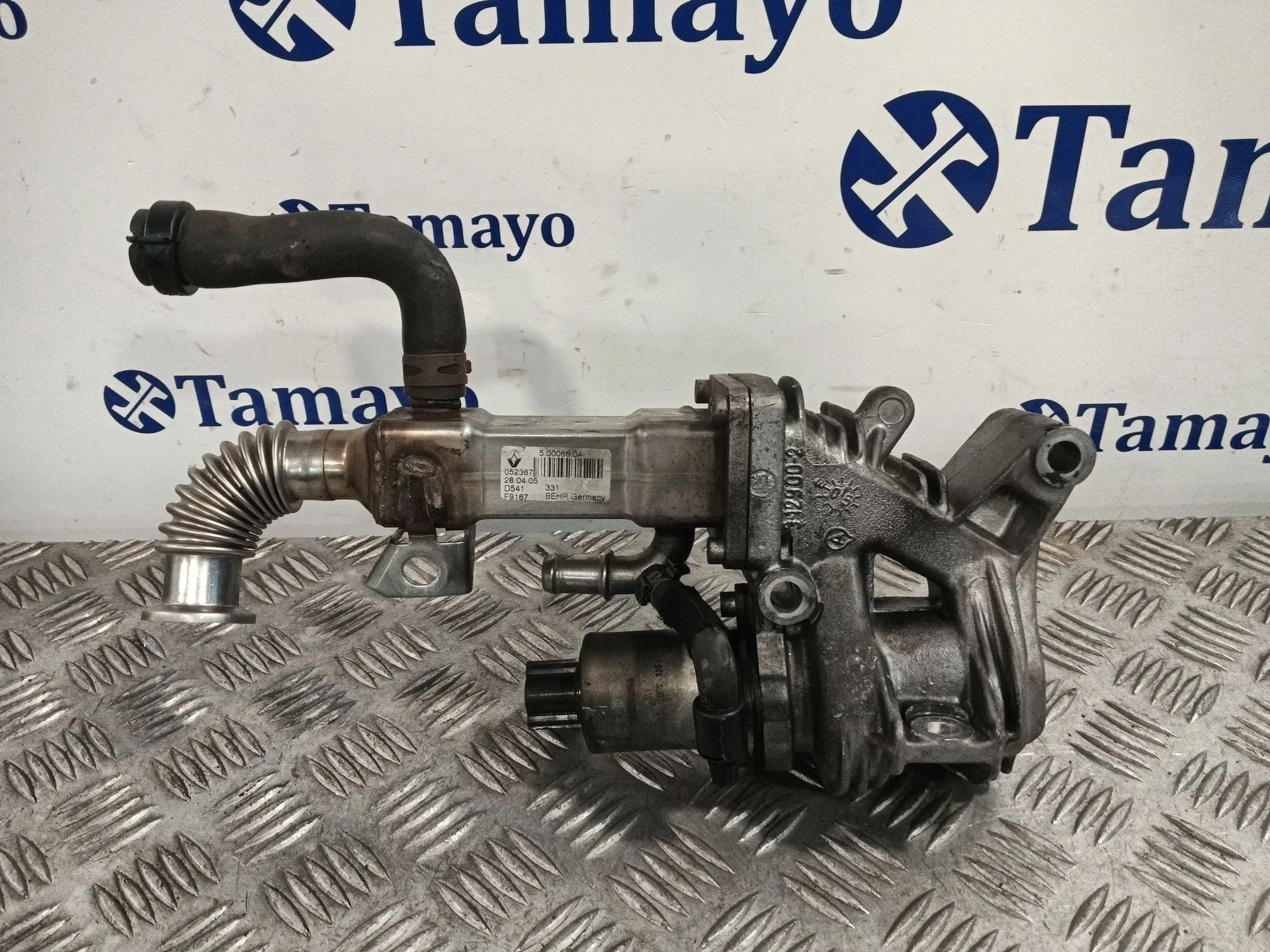 Enfriador Egr para Renault Scenic Ii
