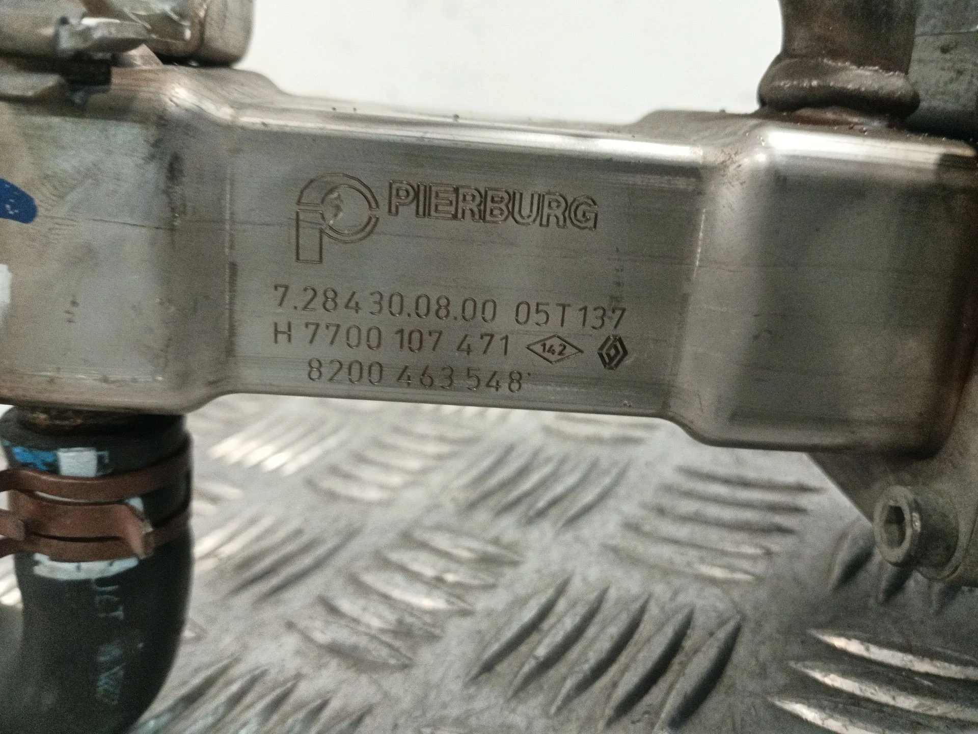 Enfriador Egr para Renault Scenic Ii
