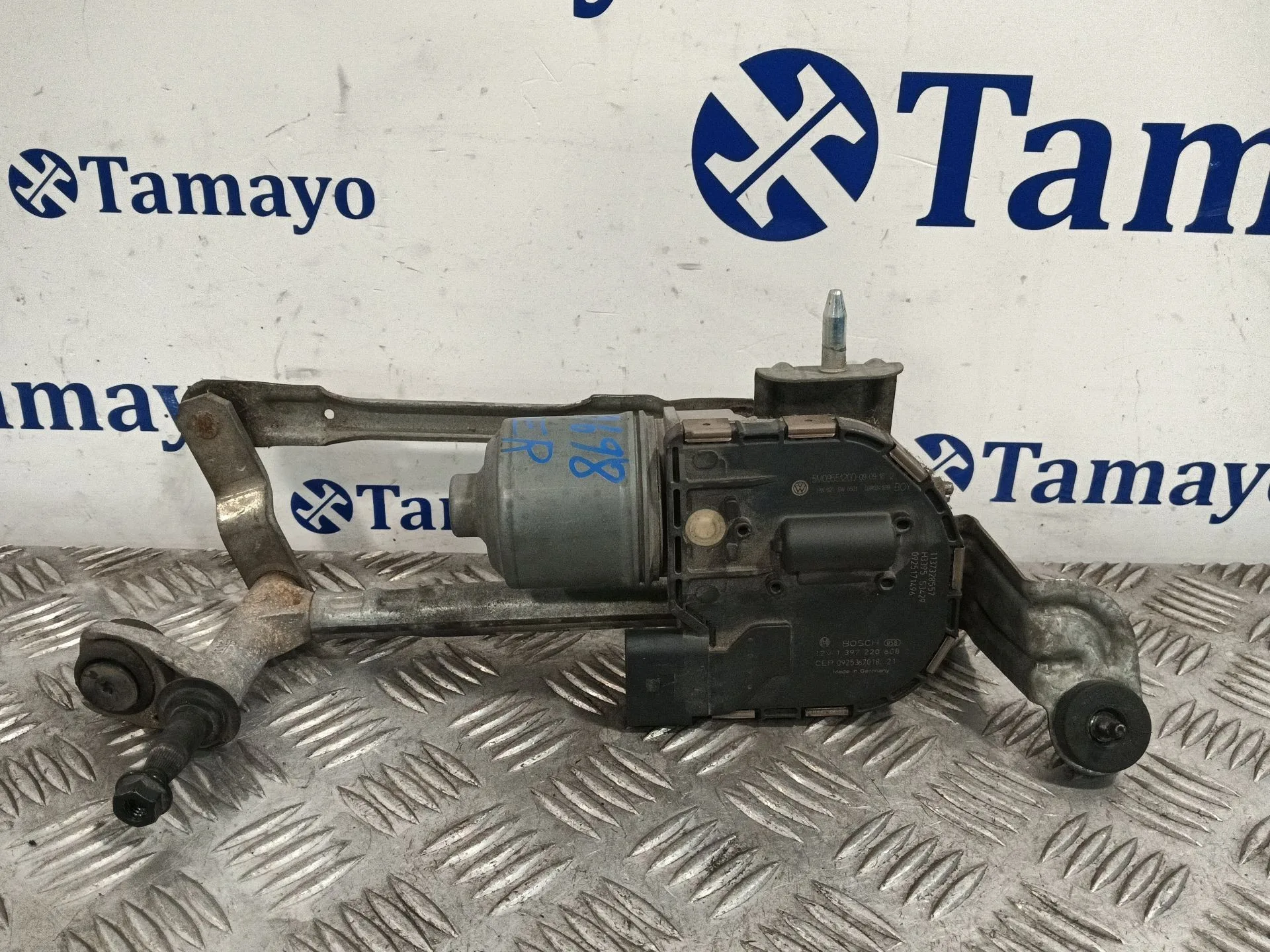 Motor Limpia Delantero para Volkswagen Golf Plus V (5M1, 521)