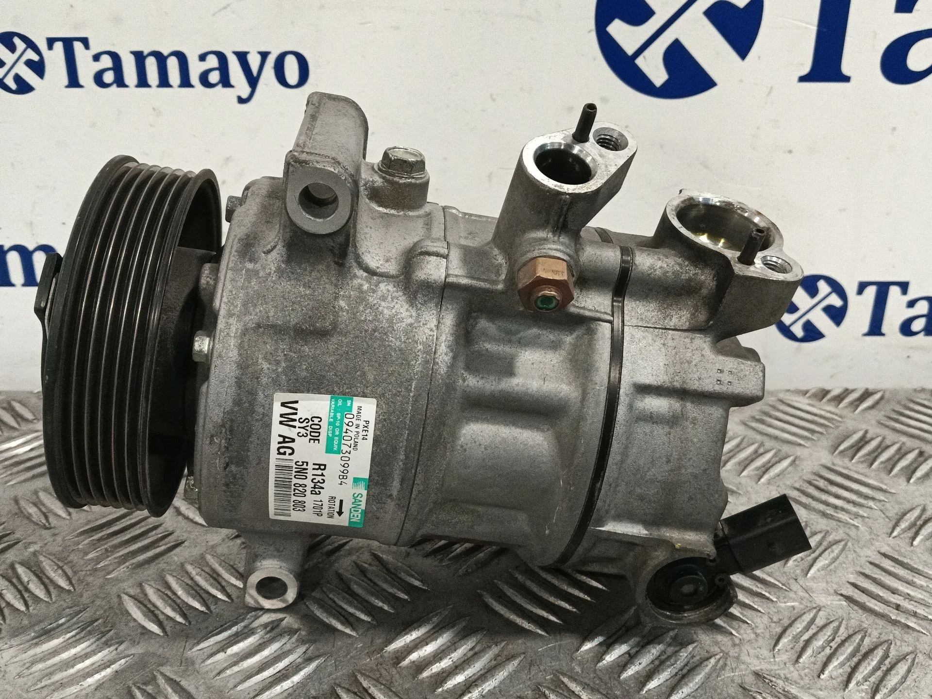 Compresor Aire Acondicionado para Volkswagen Golf Plus V (5M1, 521)
