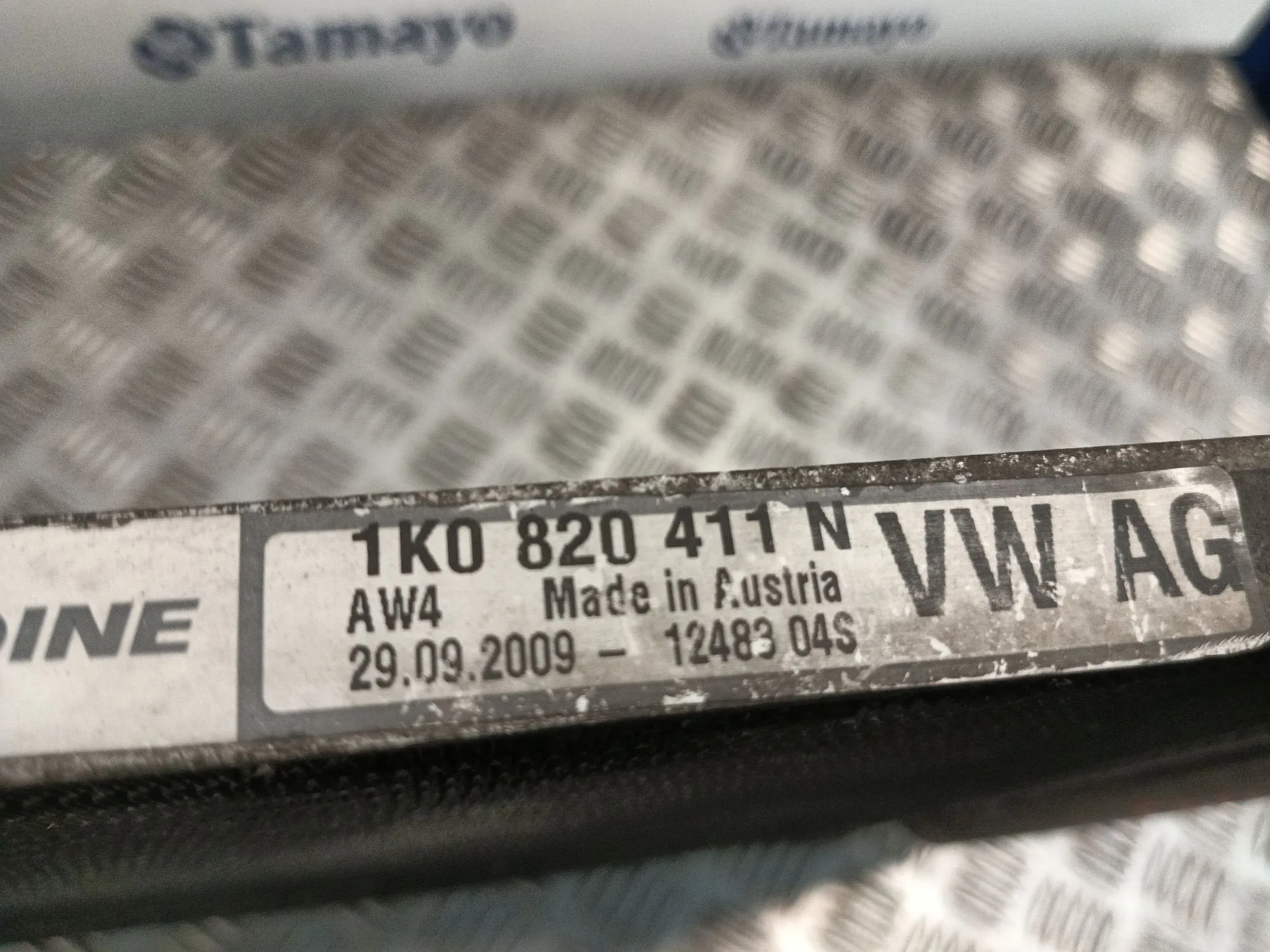 Condensador Aire Acondicionado para Volkswagen Golf Plus V (5M1, 521)