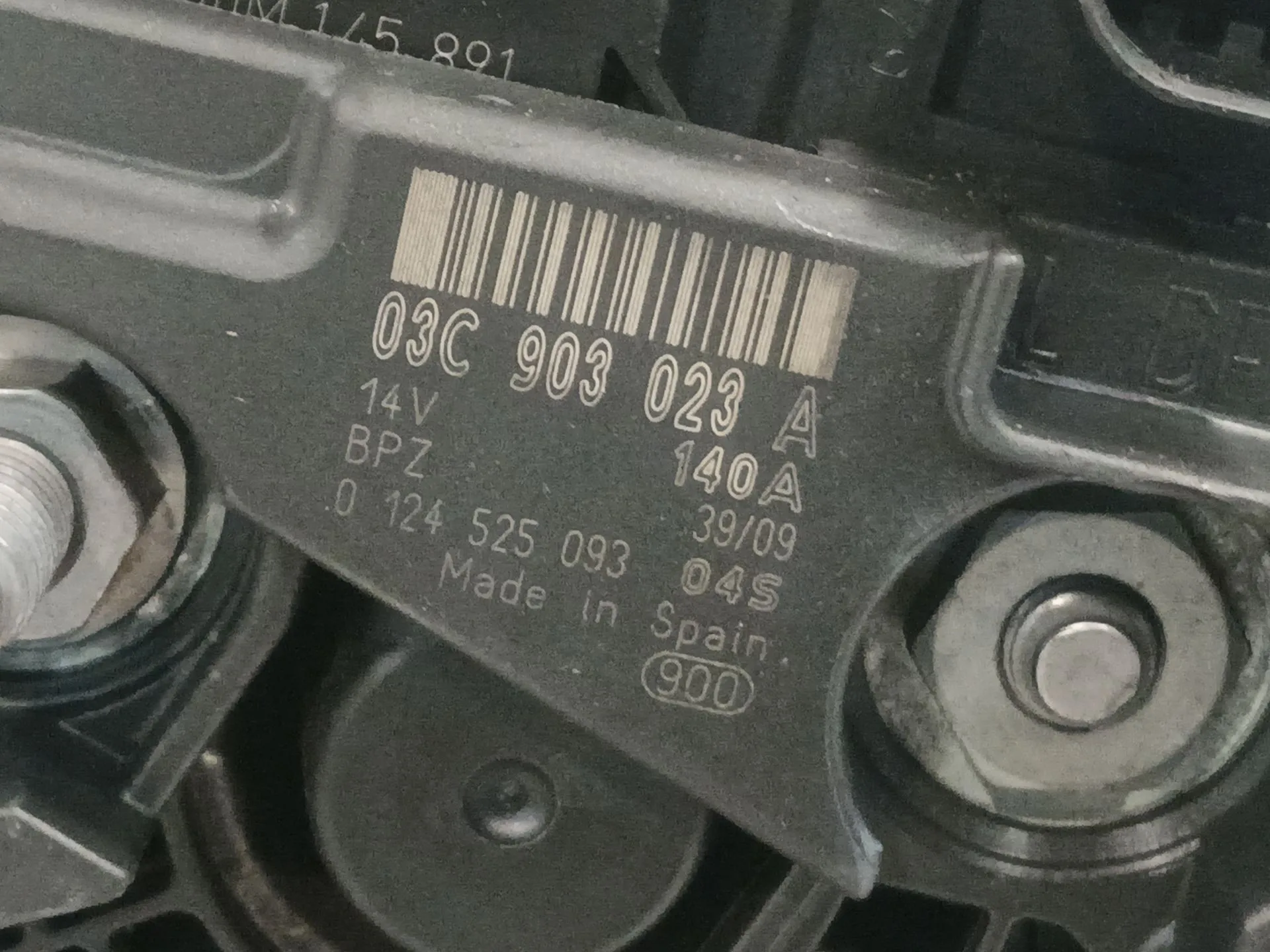 Alternador para Volkswagen Golf Plus V (5M1, 521)