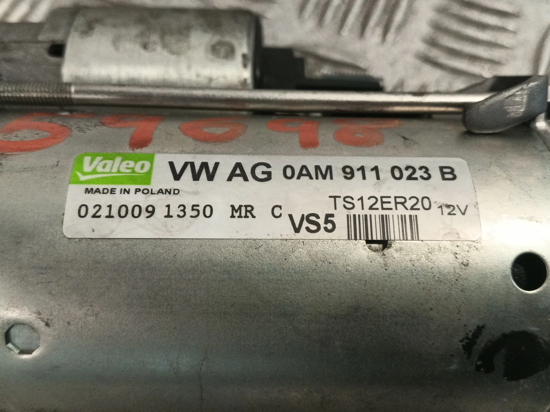 Motor Arranque para Volkswagen Golf Plus V (5M1, 521)