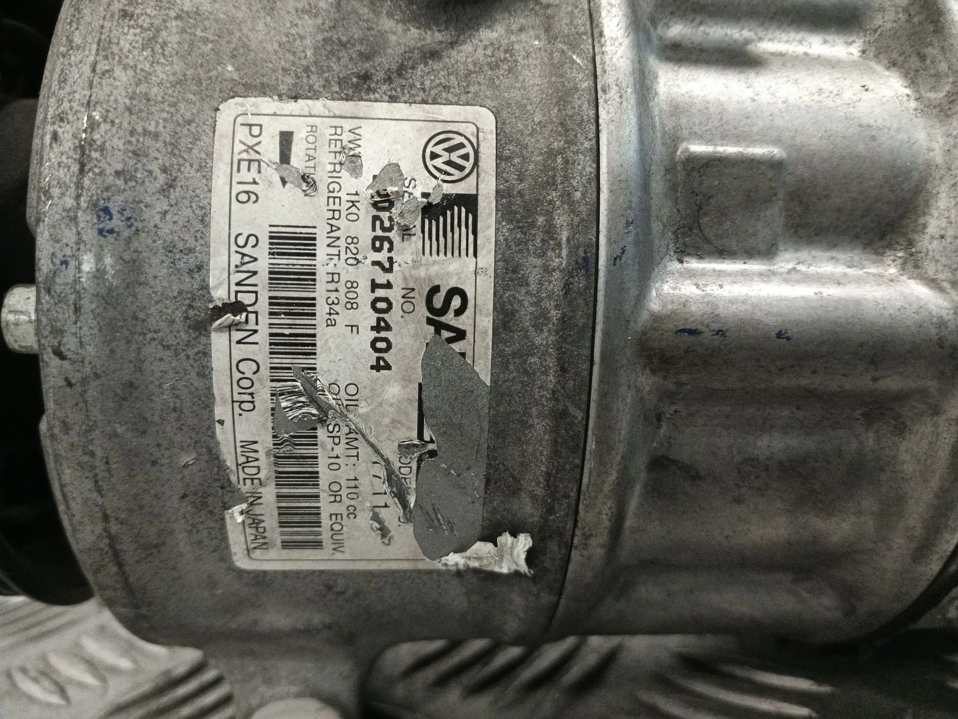 Compresor Aire Acondicionado para Audi A3 (8L1)