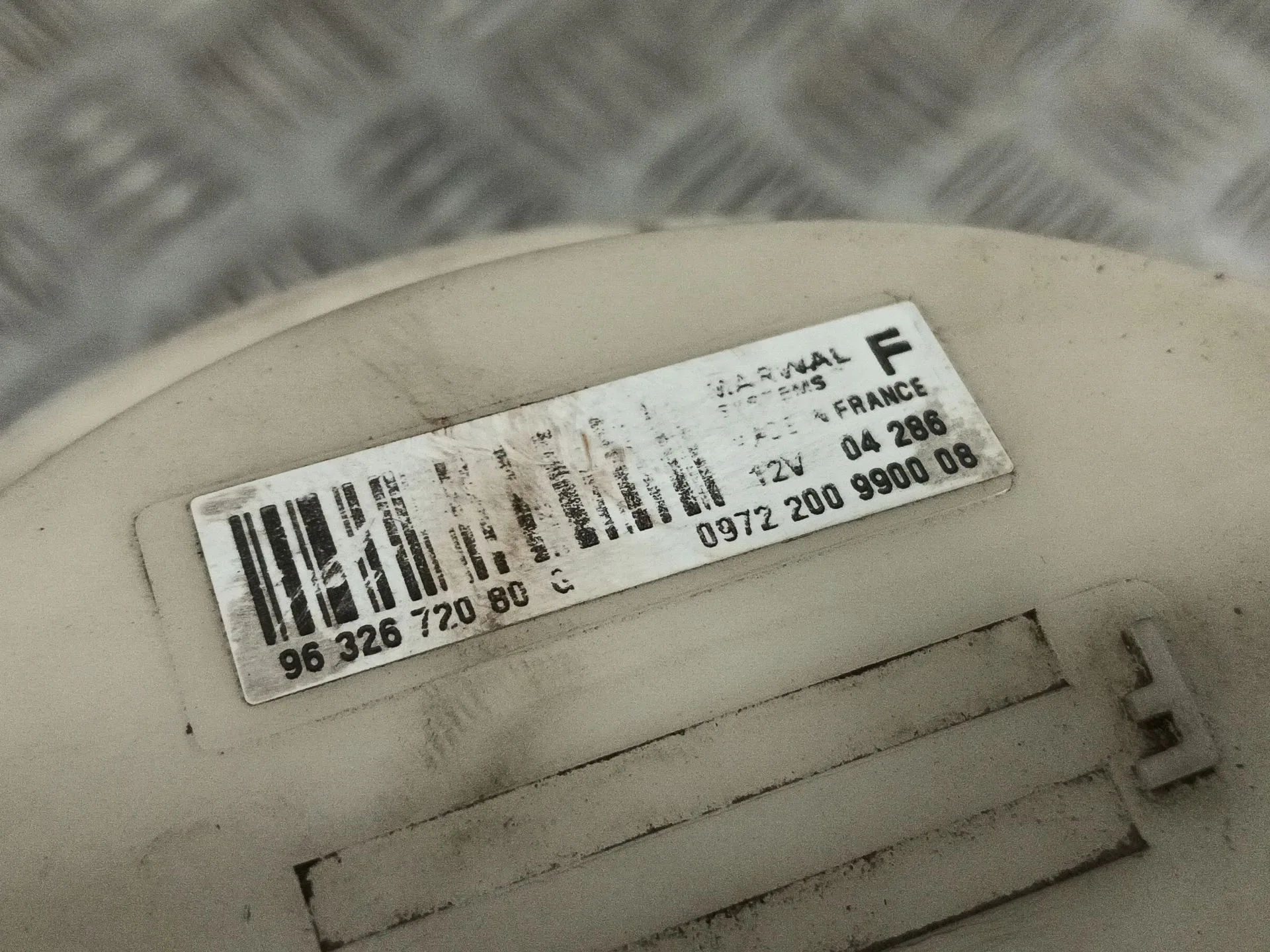 Aforador para Peugeot 307 (3A/C)