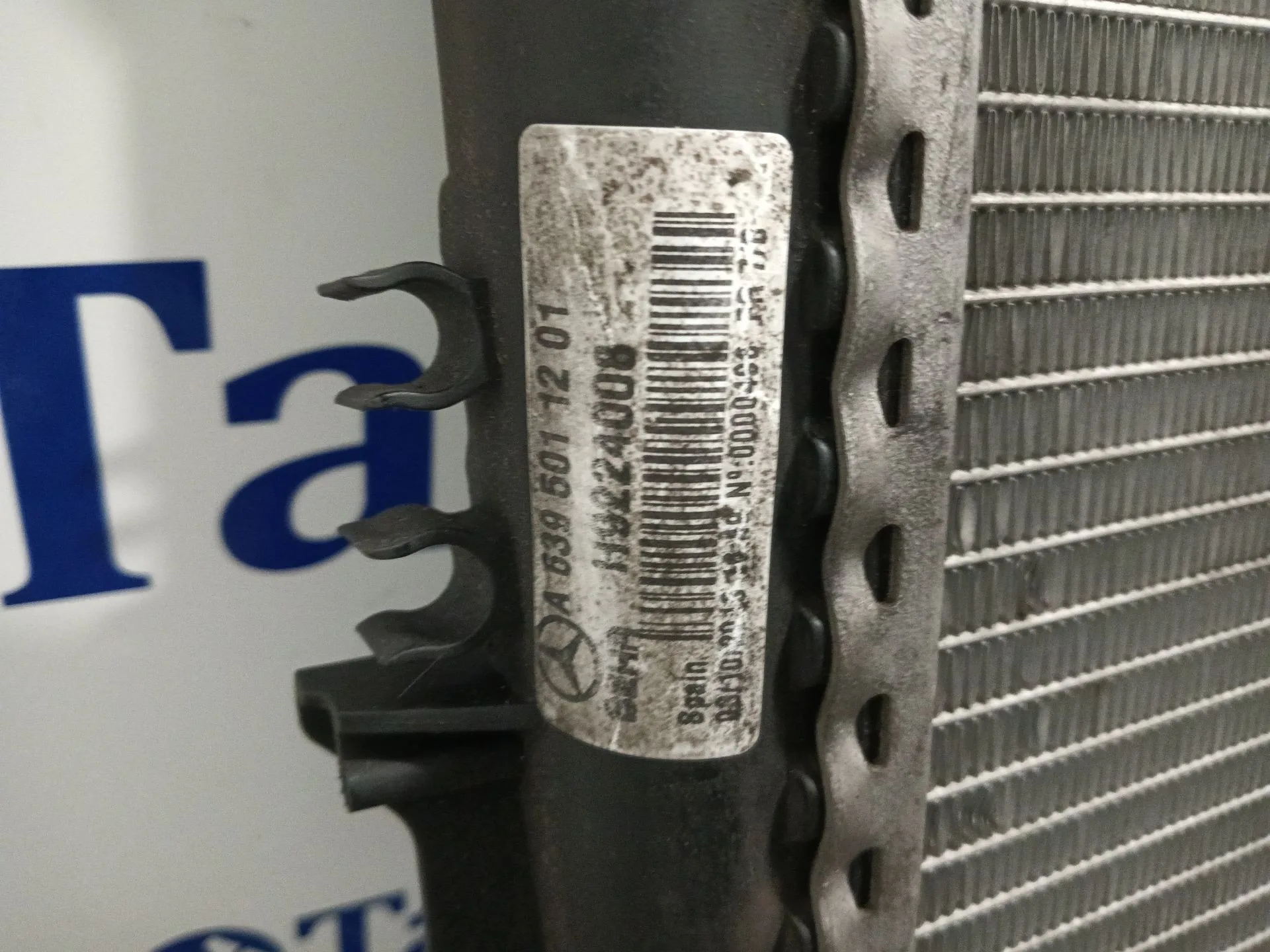 Radiador Agua para Mercedes-Benz Viano (W639)