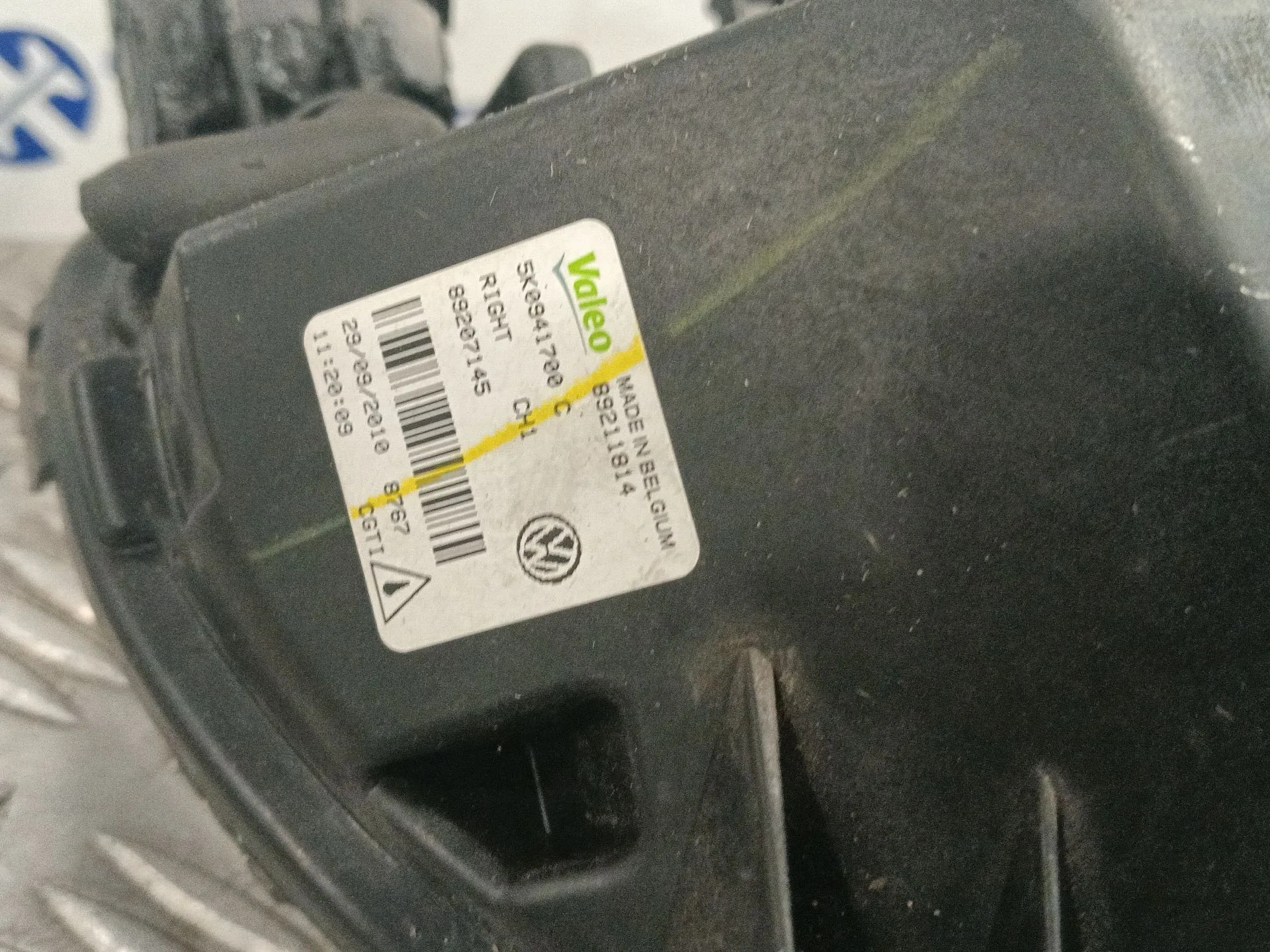 Faro Antiniebla Derecho para Volkswagen Golf Vi (5K1)