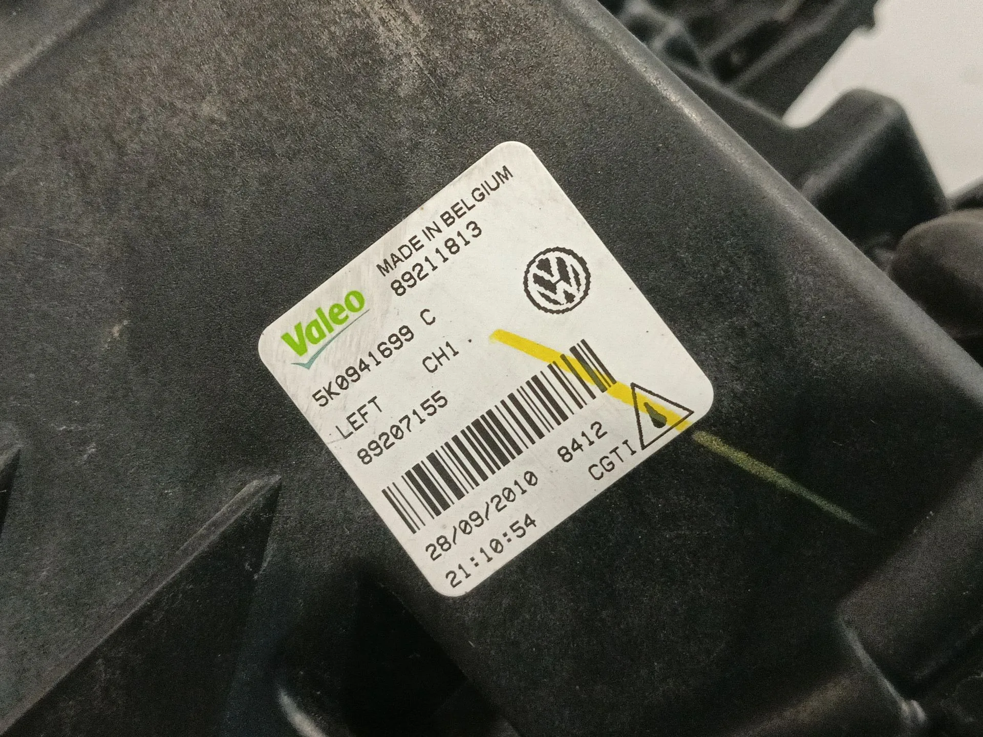 Faro Antiniebla Izquierdo para Volkswagen Golf Vi (5K1)