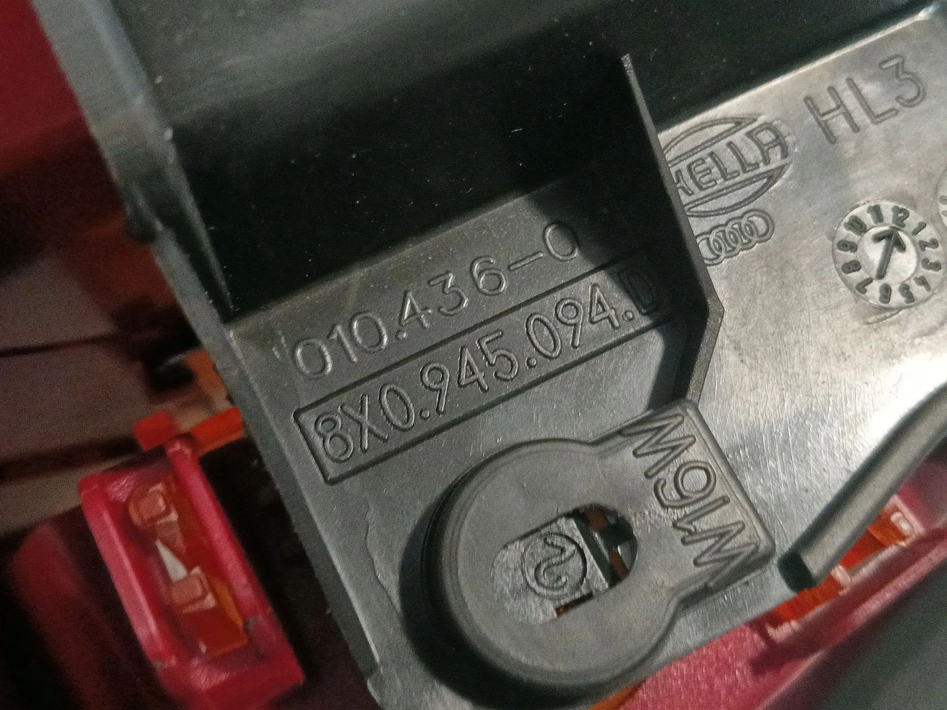 Piloto Trasero Derecho para Audi A1 (8X1, 8Xk)