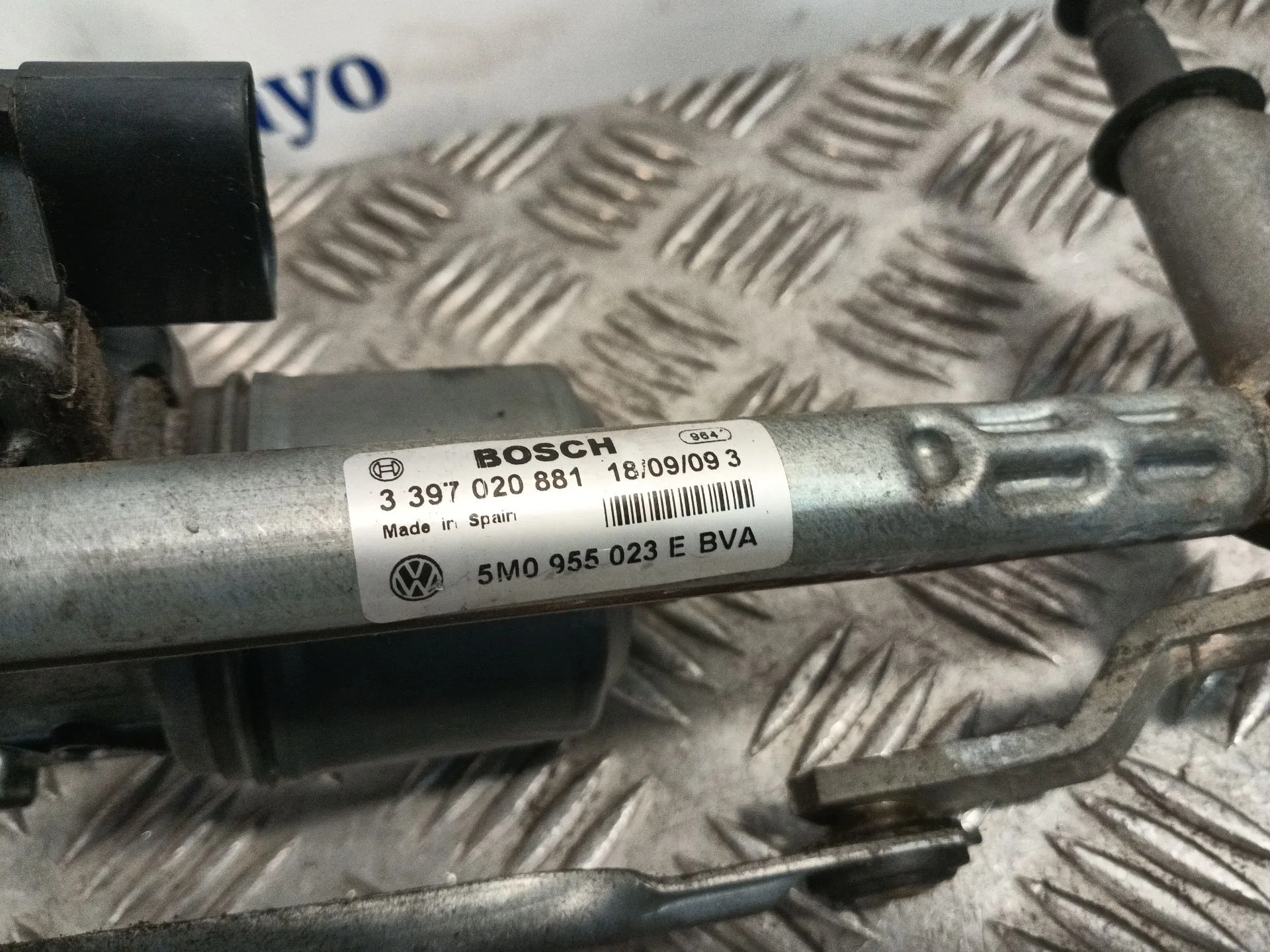 Motor Limpia Delantero para Volkswagen Golf Plus V (5M1, 521)