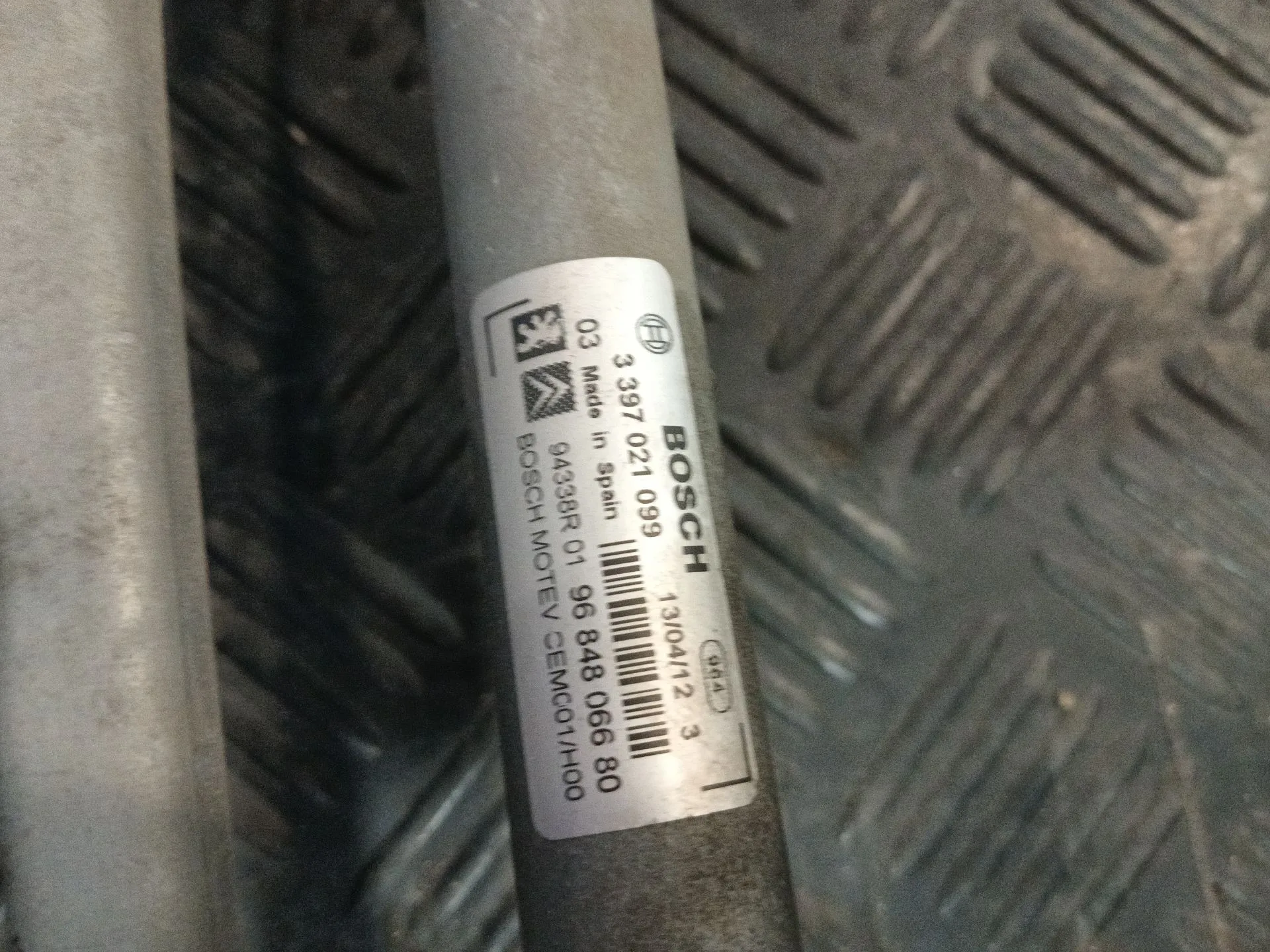 Motor Limpia Delantero para Peugeot 308